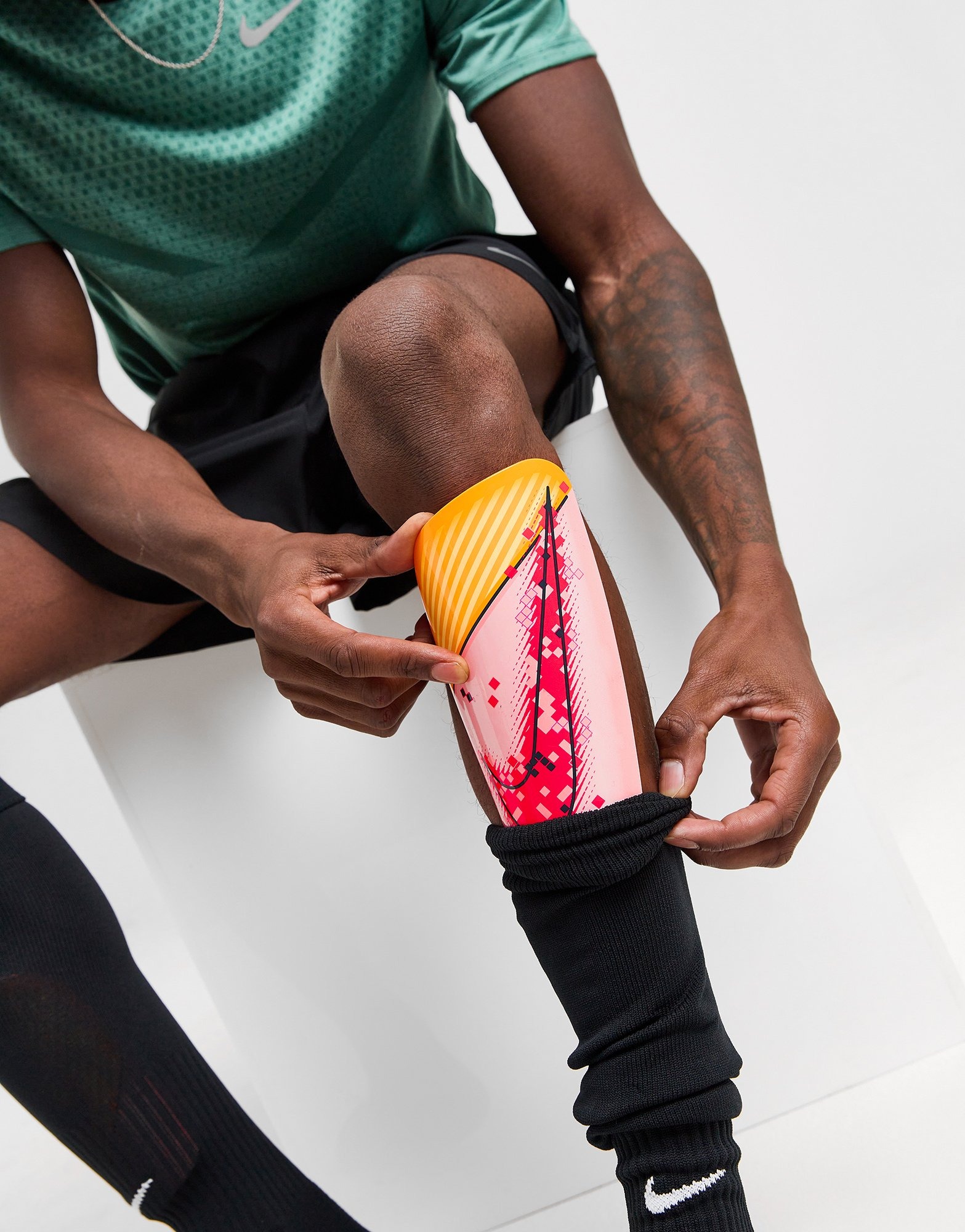 Cleats and shin guards hot sale