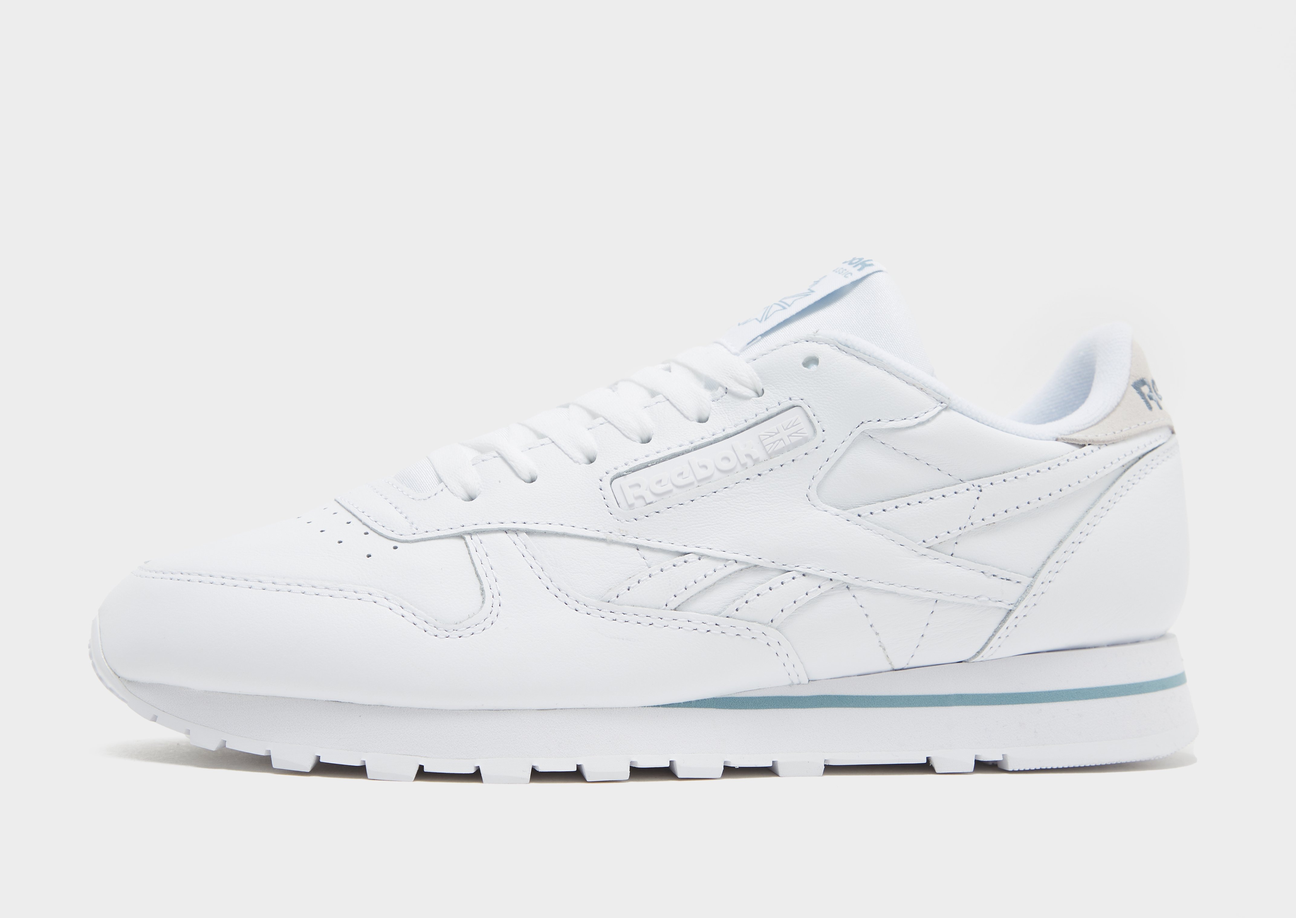 White Reebok Classic Leather | JD Sports UK