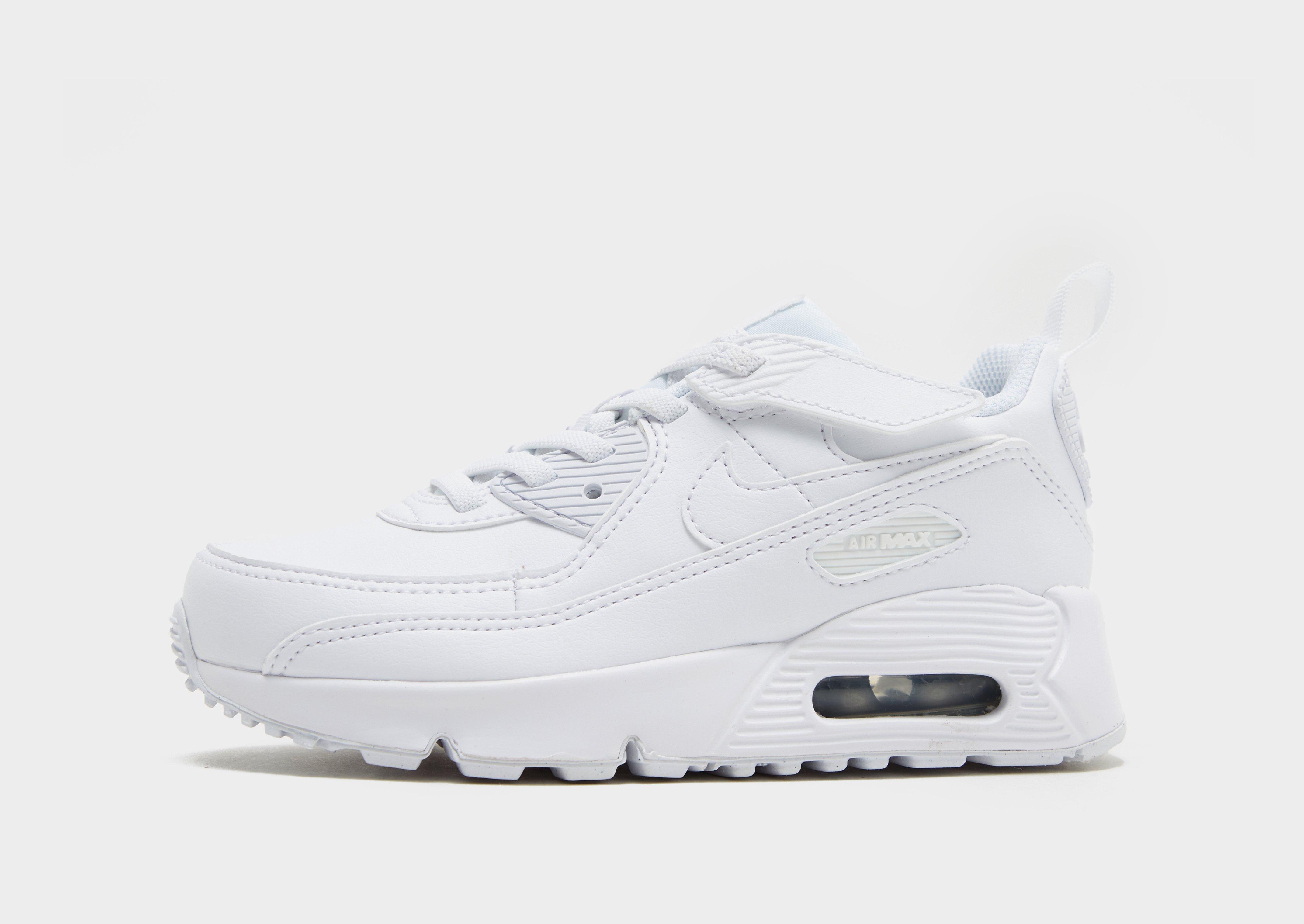 Nike Air Max 90 Leather Bambino in Bianco JD Sports