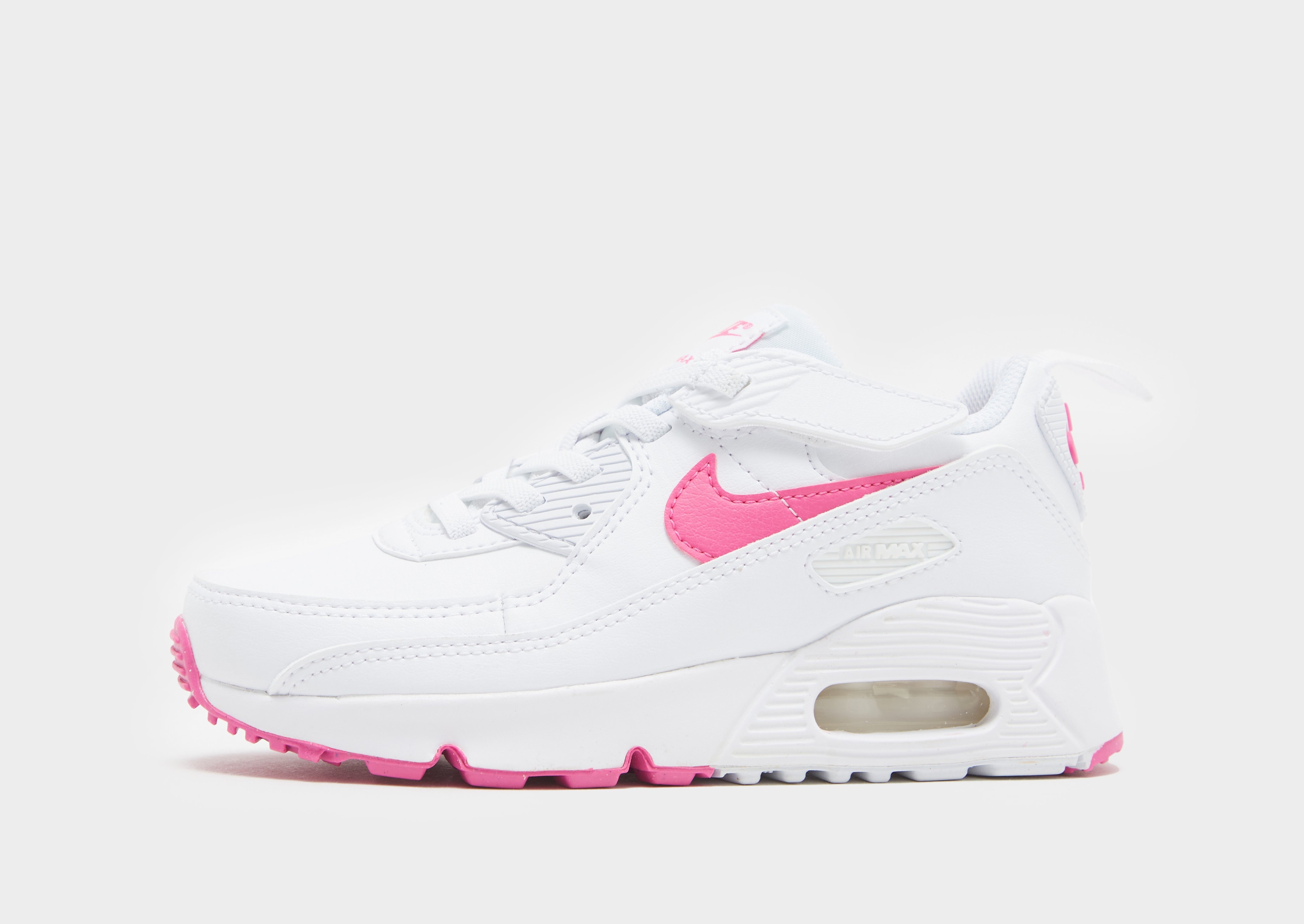 Nike Air Max 90 Leather Bambino in Bianco JD Sports