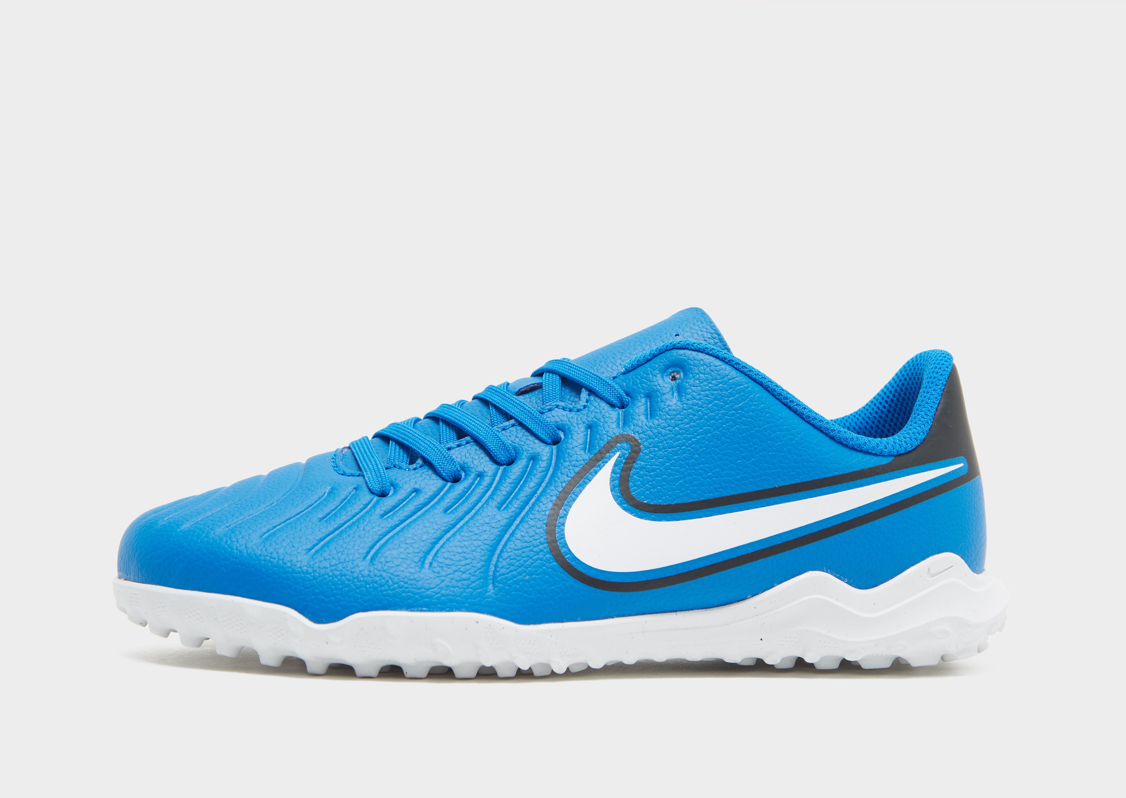 Wit Nike Low-top voetbalschoen voor kleuters/kids (turf) Jr. Tiempo ...