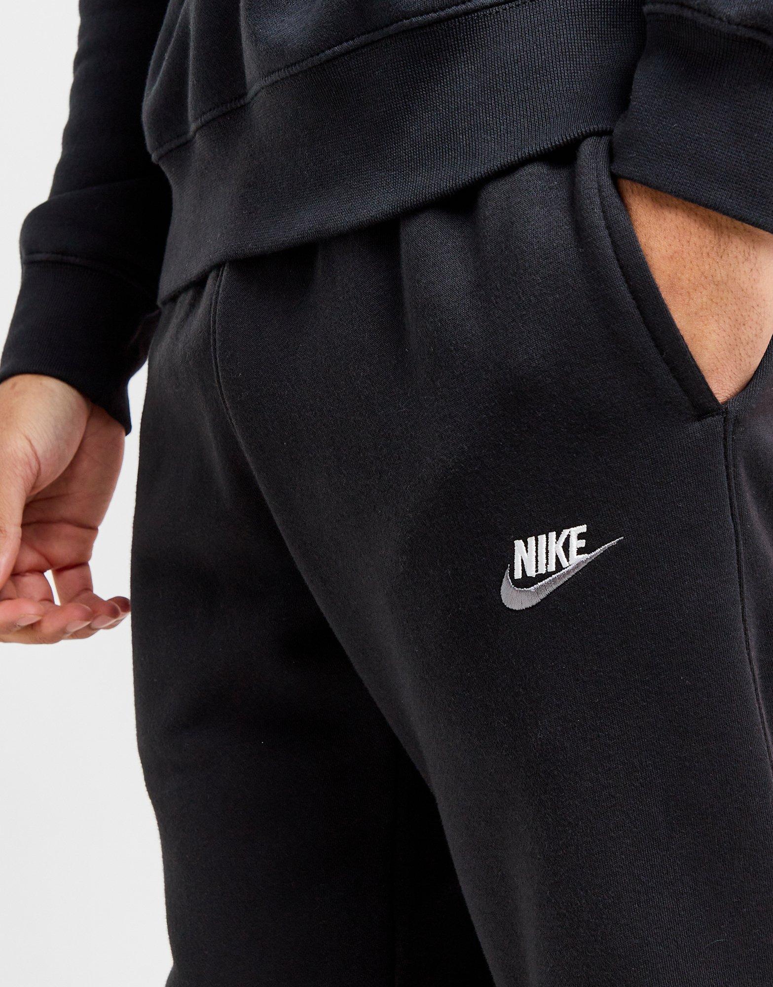 Black nike foundation joggers sale