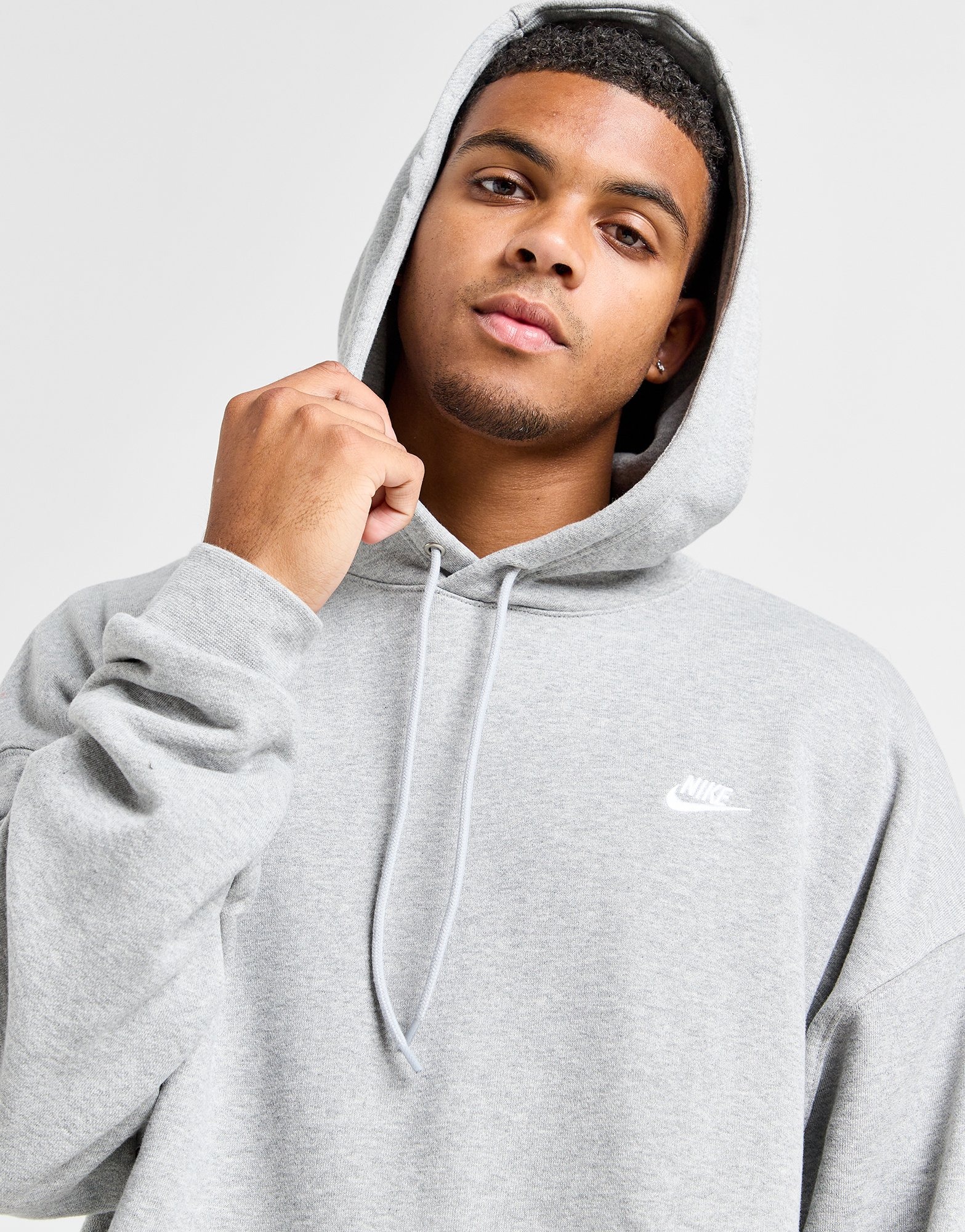 Nike hoodie wit online