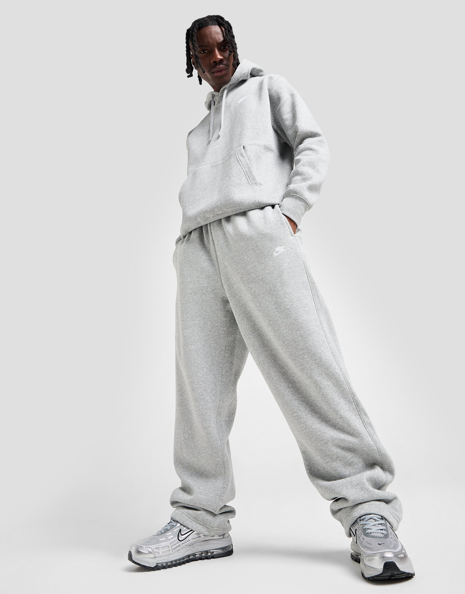 Nike Bungee Joggers in Bianco | JD Sports