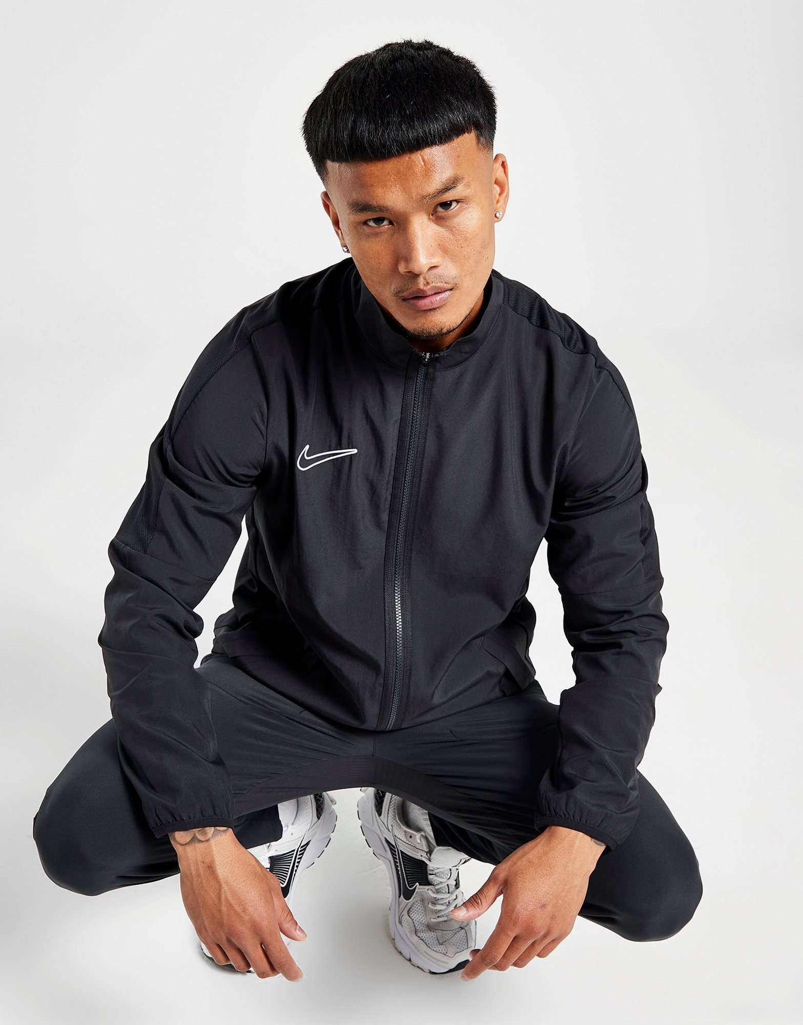 Black Nike Academy Woven Track Top | JD Sports UK