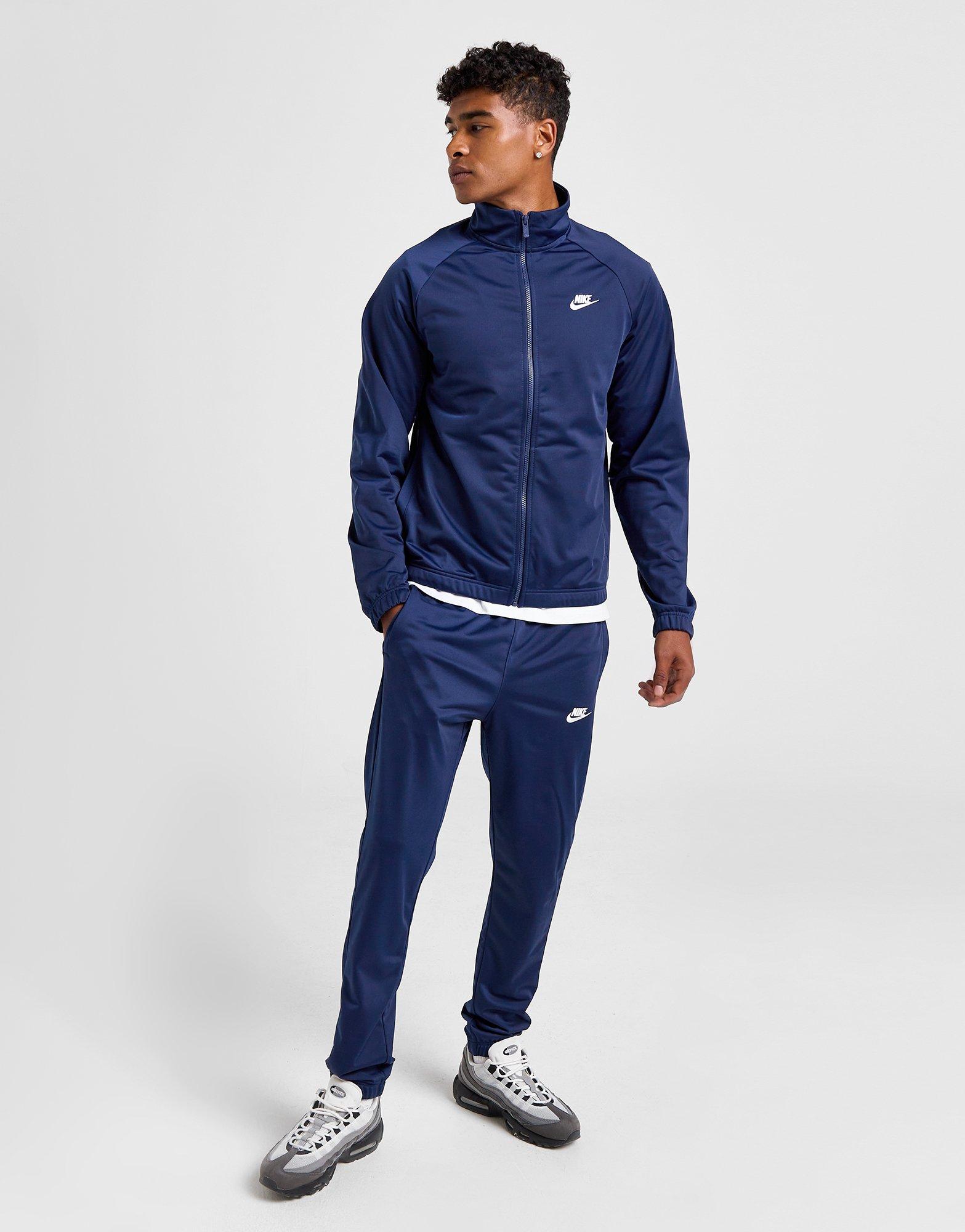 Blue Nike Poly Knit Tracksuit JD Sports Global