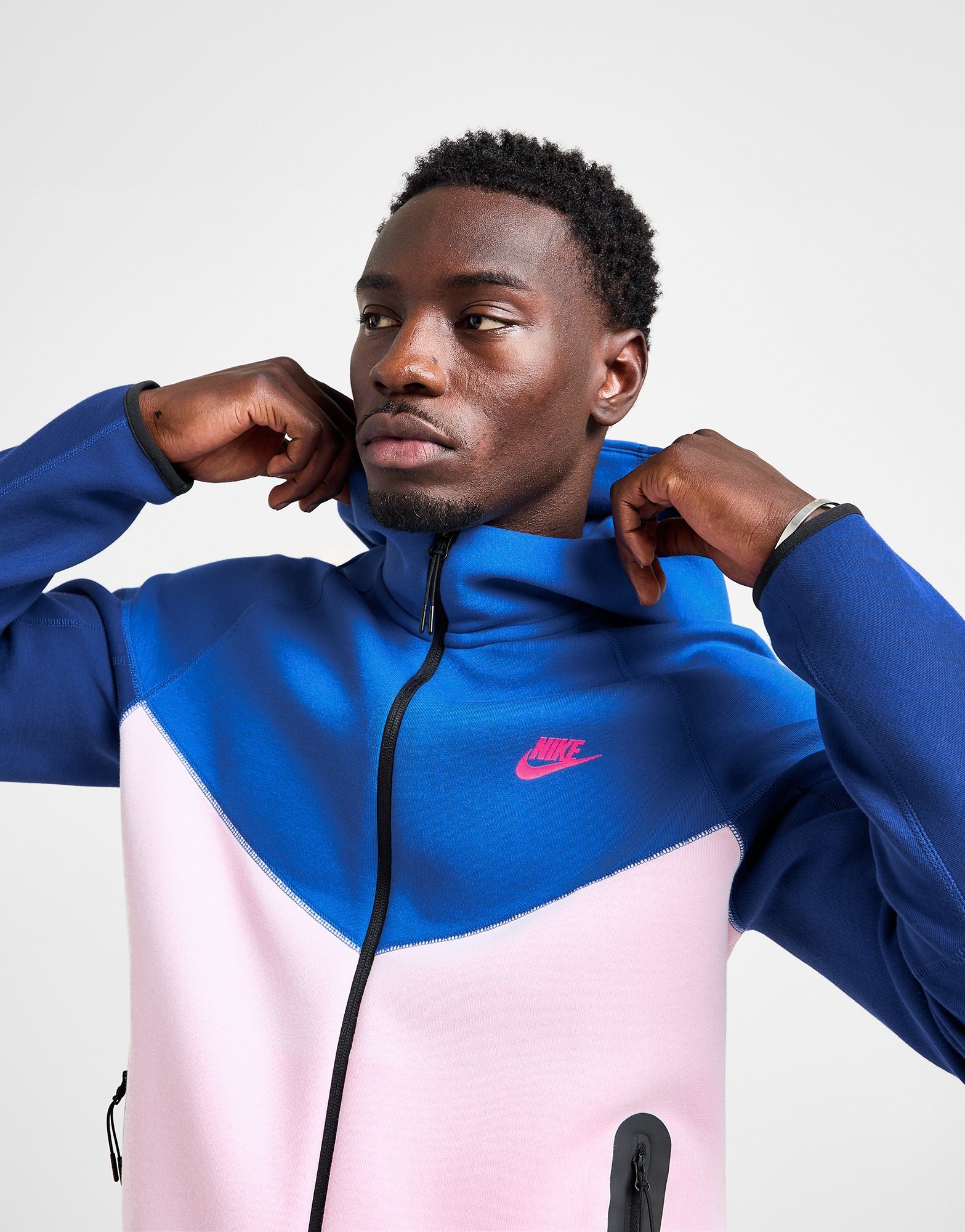 Blue Nike Tech Fleece Hoodie JD Sports Global