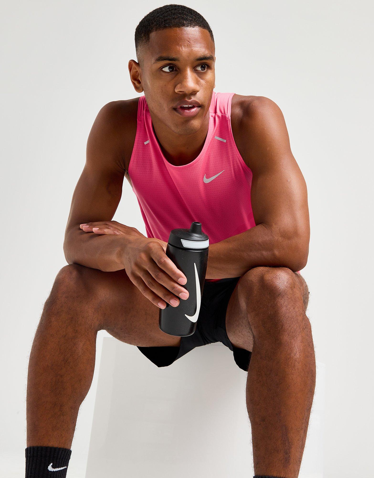 Pink Nike Rise 365 Tank Top JD Sports UK