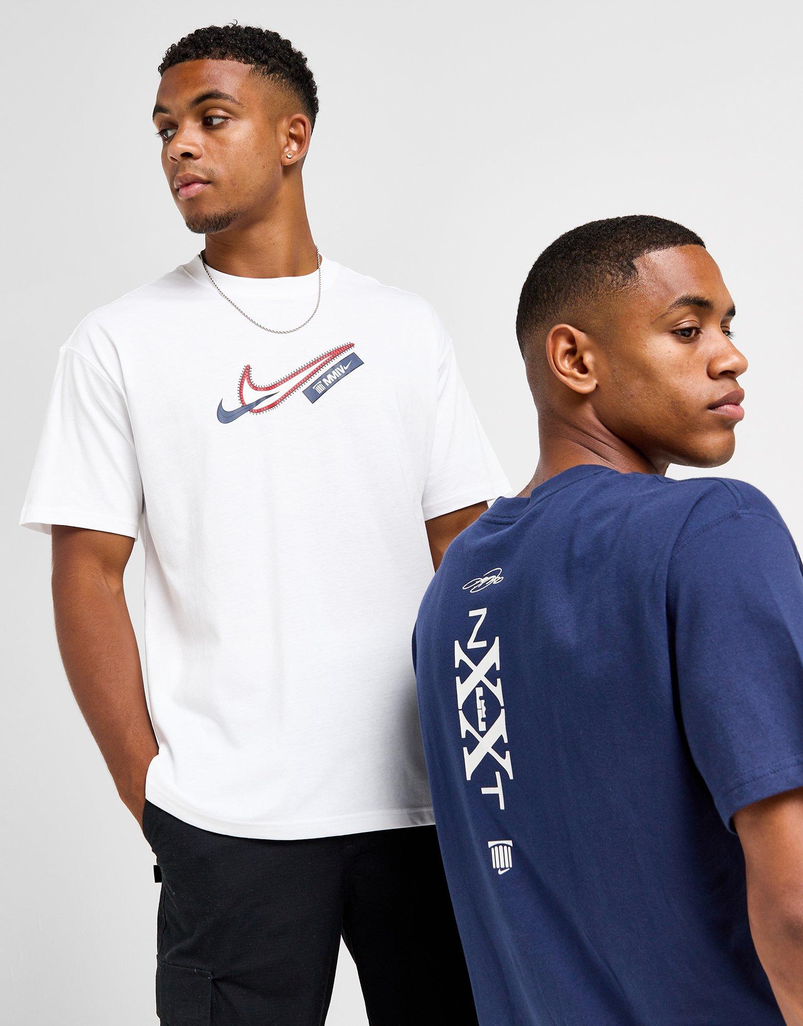 White Nike LeBron James T Shirt JD Sports Global