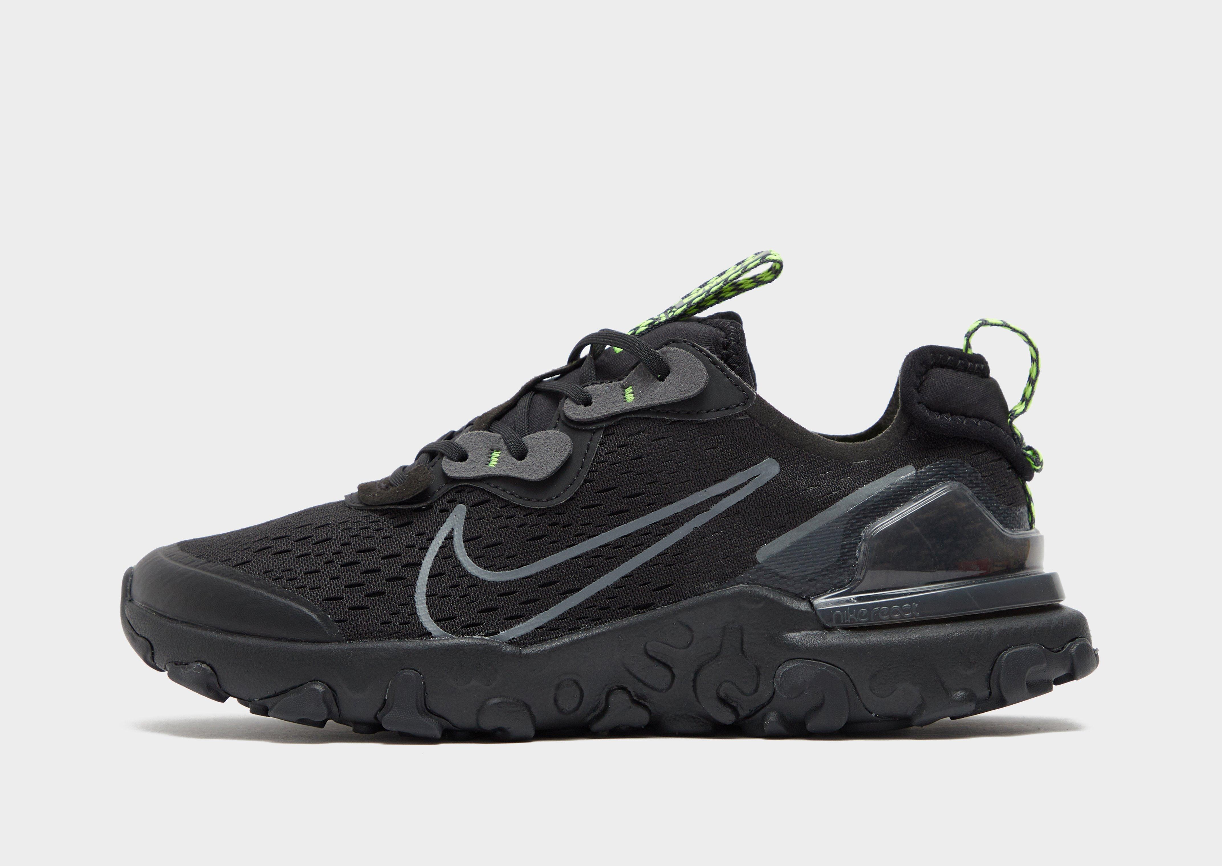 Black Nike React Vision Junior JD Sports Global