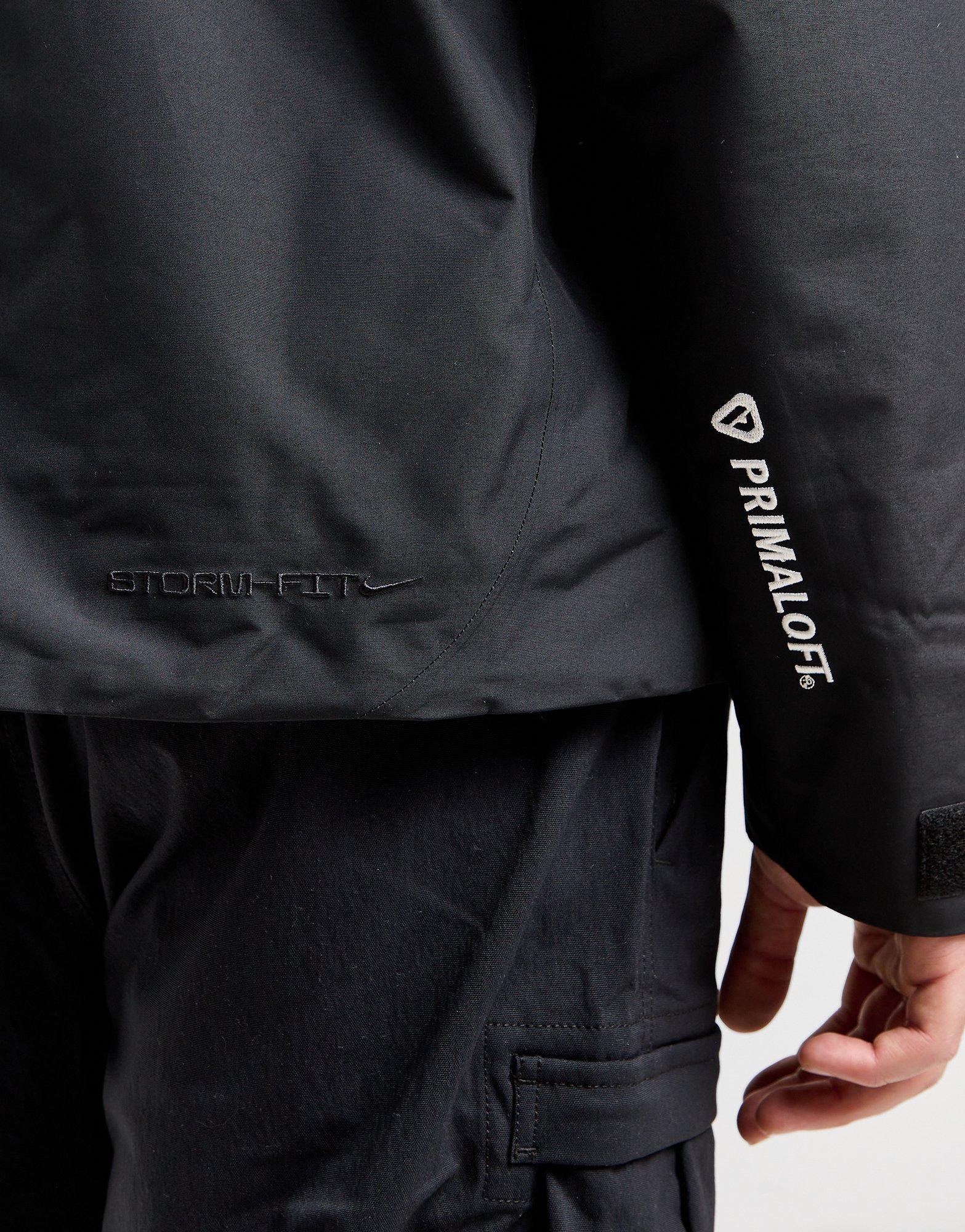 NIKE ACG ブラック　ジップアップトラックジャケット　エロルソン・ヒュー NIKE ACG ブラック ジップアップトラックジャケット エロルソン