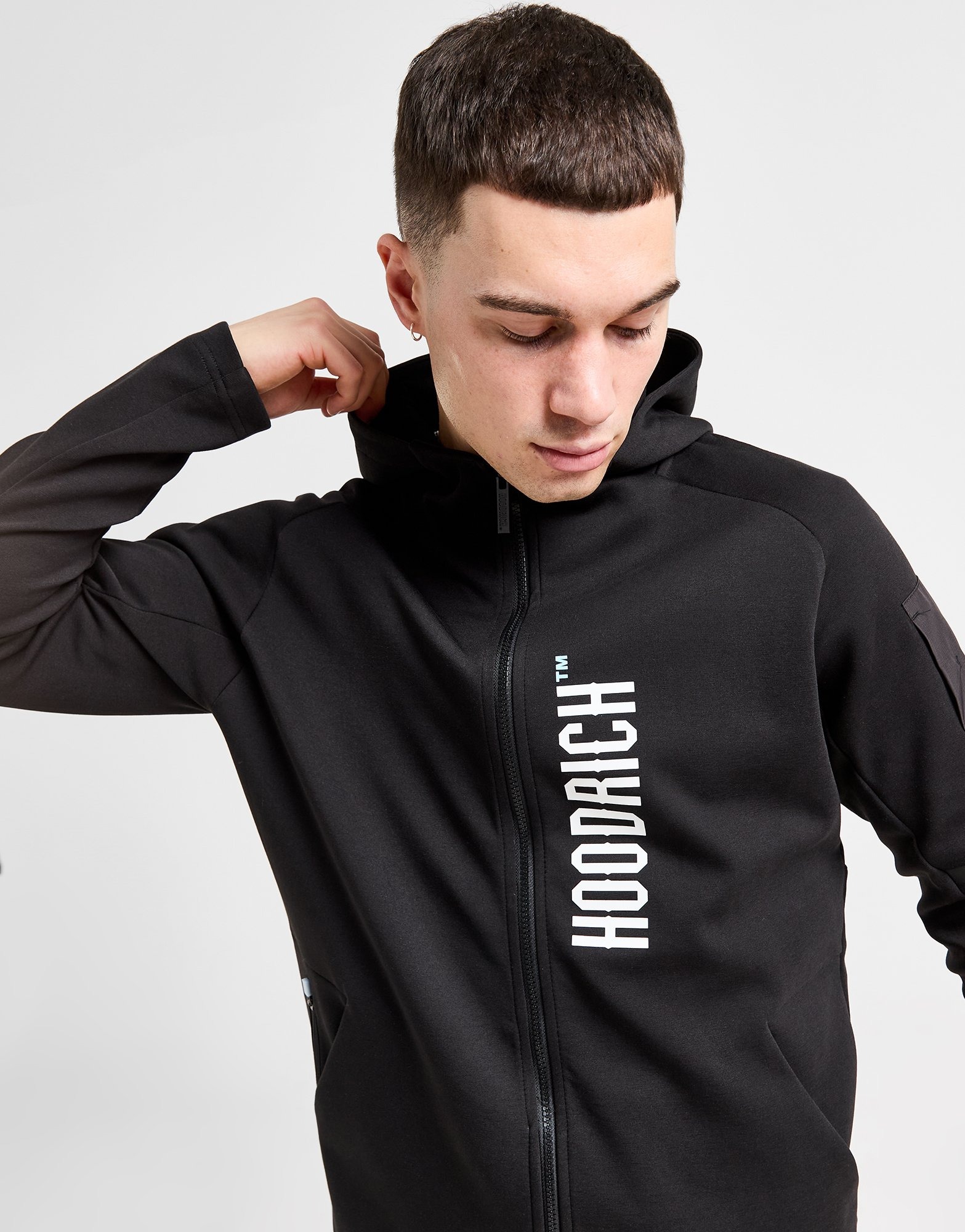 Black Hoodrich Circuit Hoodie JD Sports UK