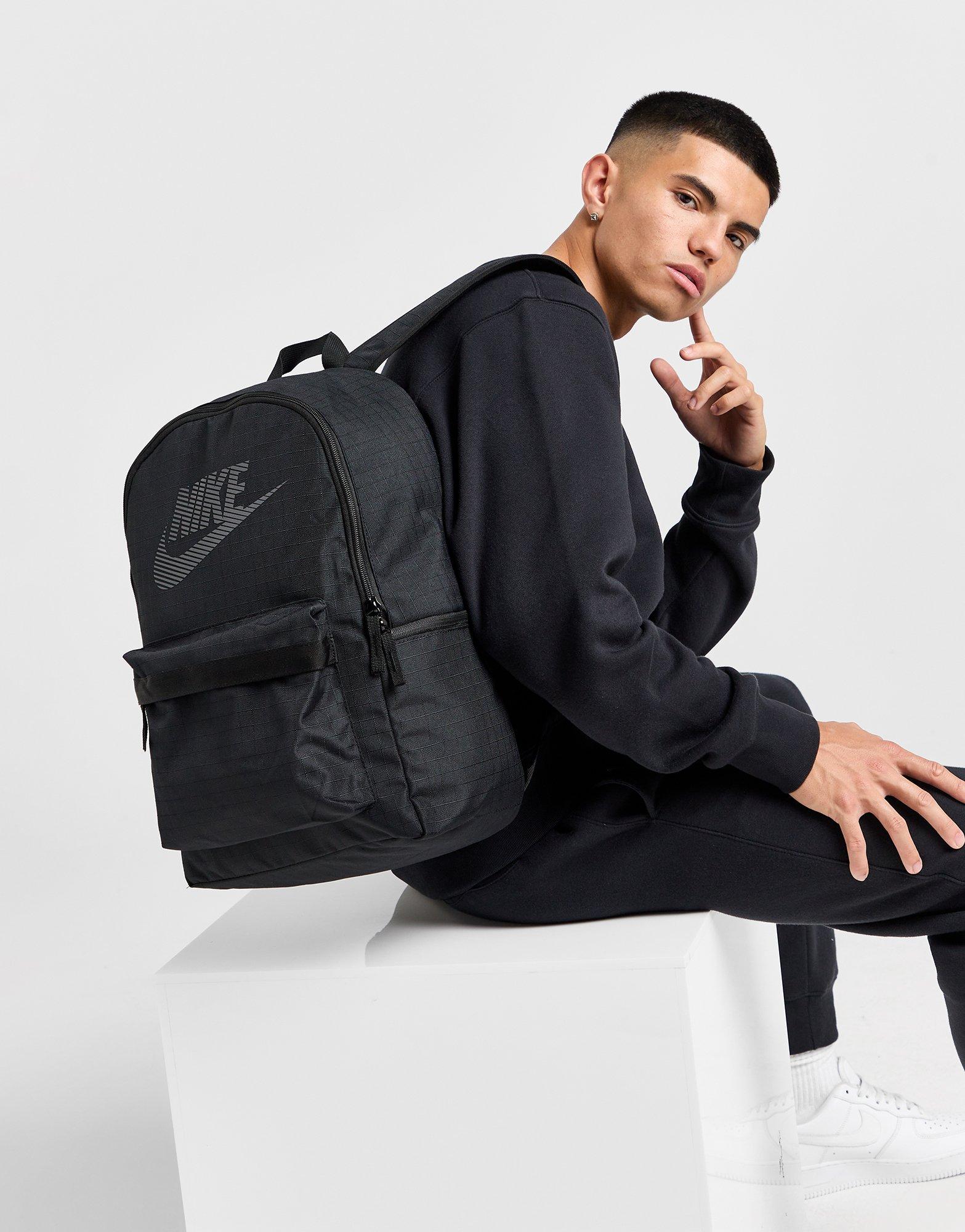 Black Nike Heritage 2.0 Backpack JD Sports UK