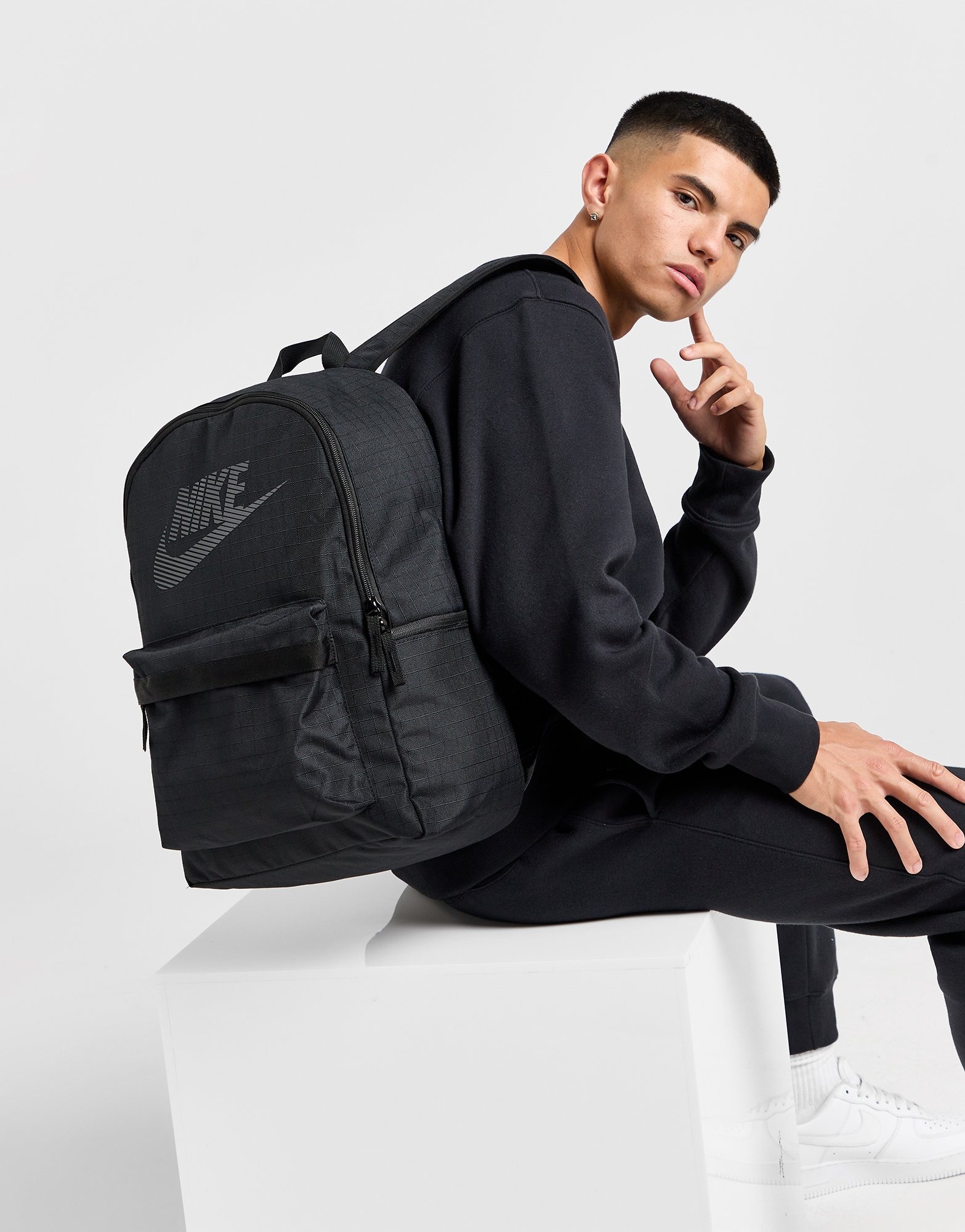 Black Nike Heritage 2.0 Backpack JD Sports Global