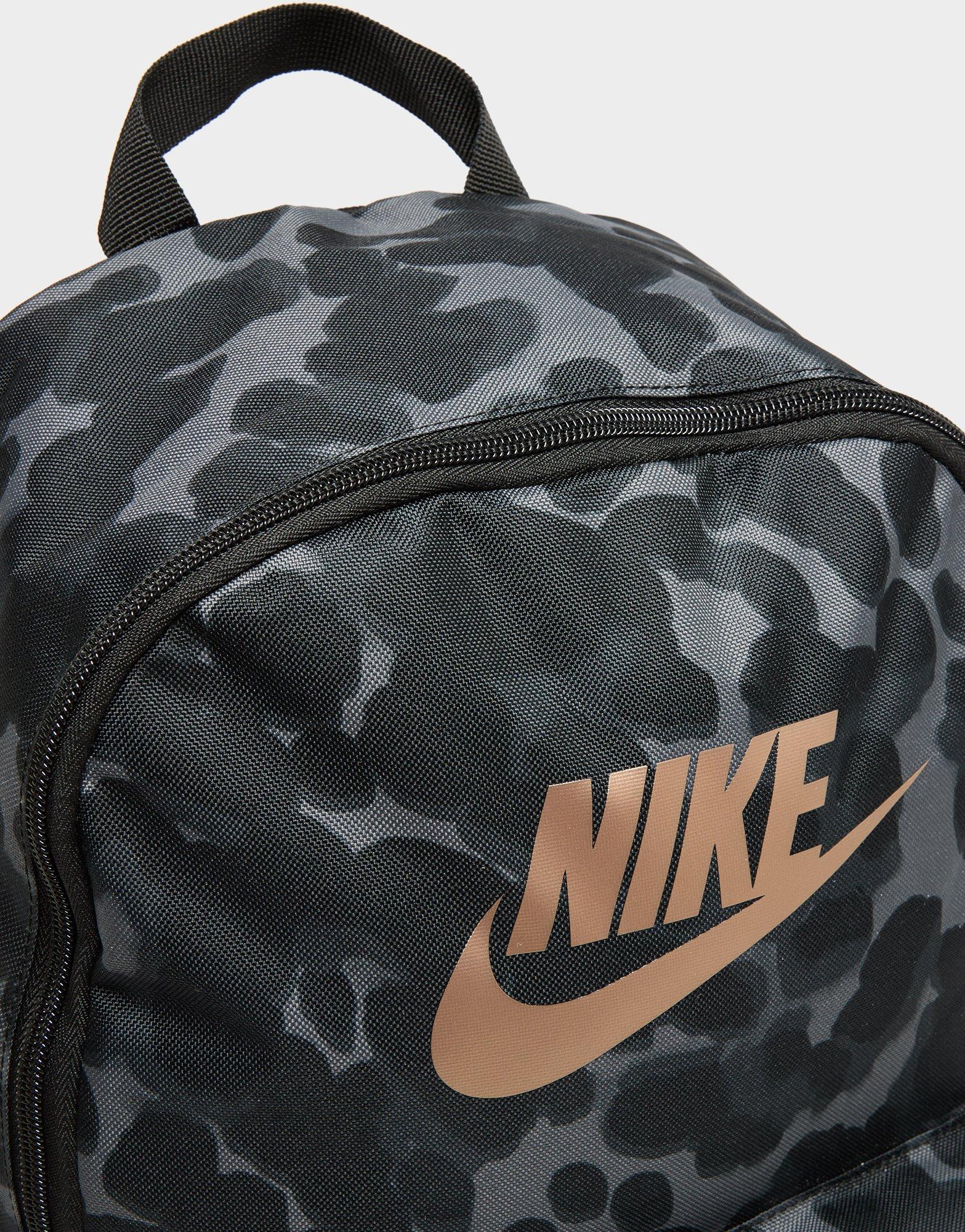 Black Nike Heritage Leopard Backpack JD Sports UK