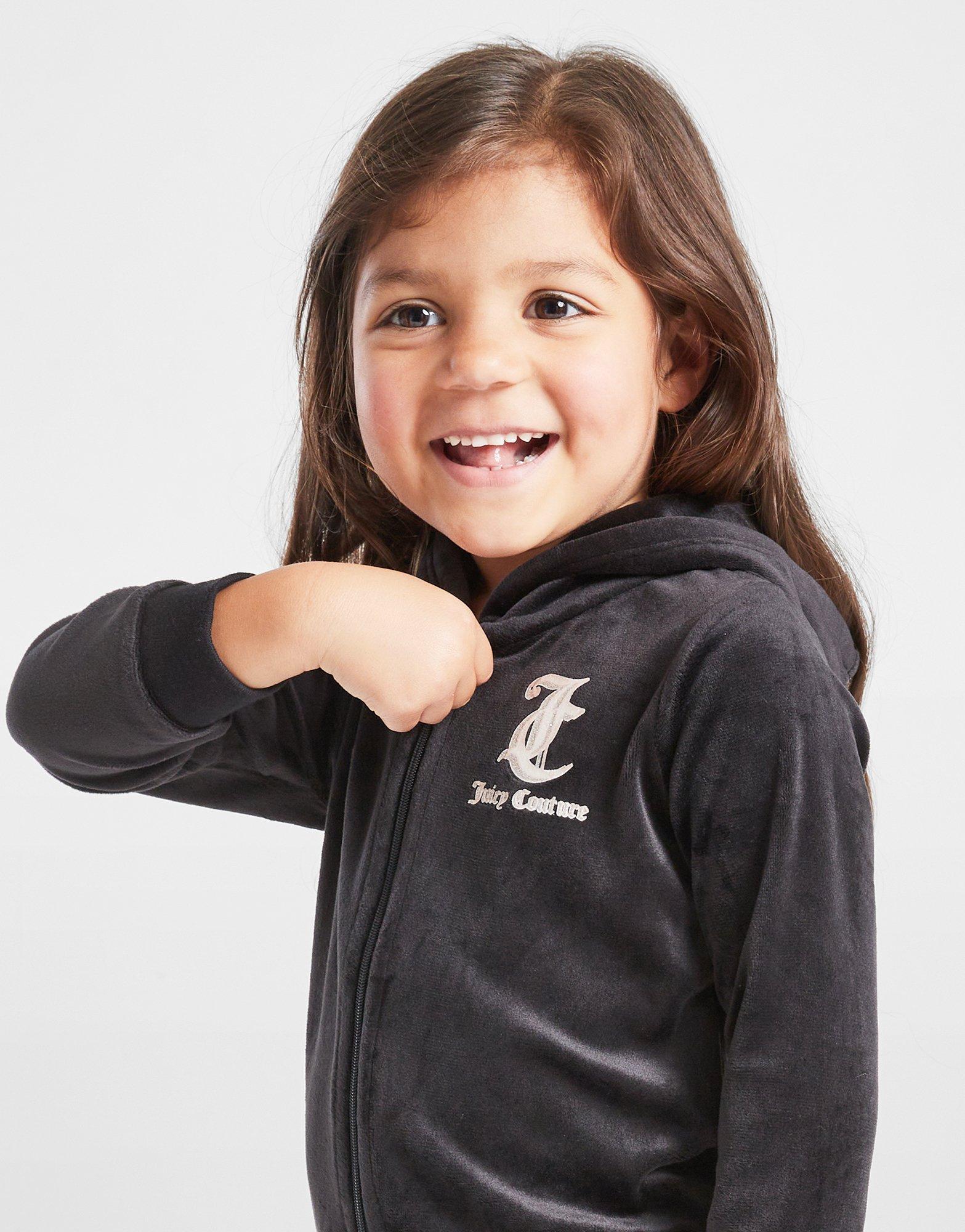 JUICY COUTURE Velour Glitter Full Zip/Pants Tracksuit Infant