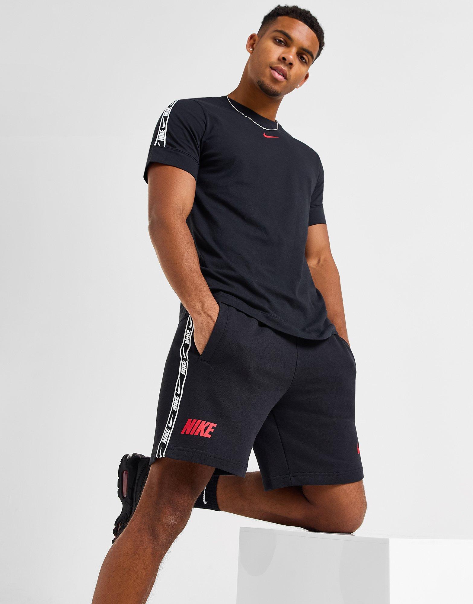 Black Nike Repeat Tape Shorts JD Sports