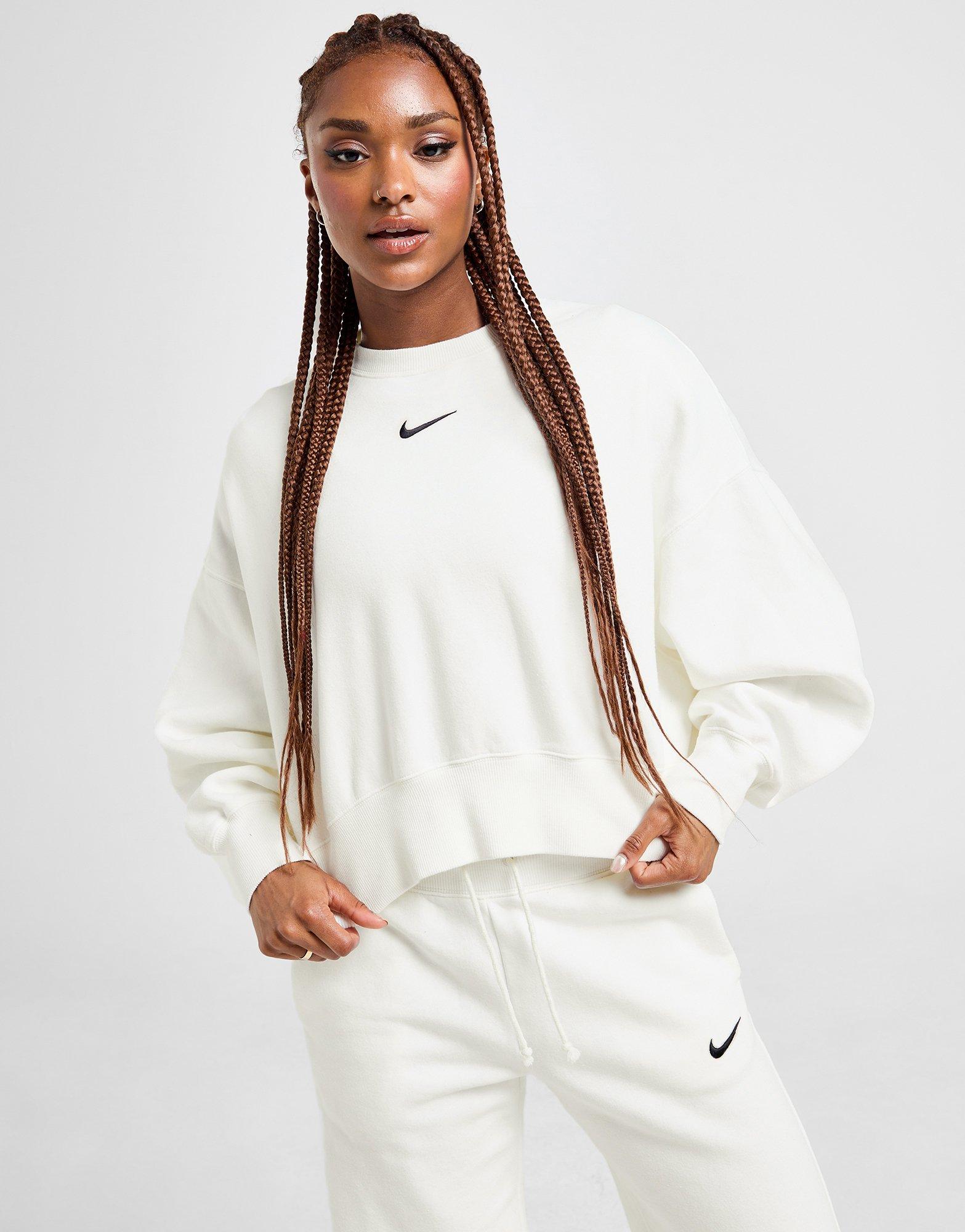 Nike Phoenix Crop Oversized Crew Sweatshirt