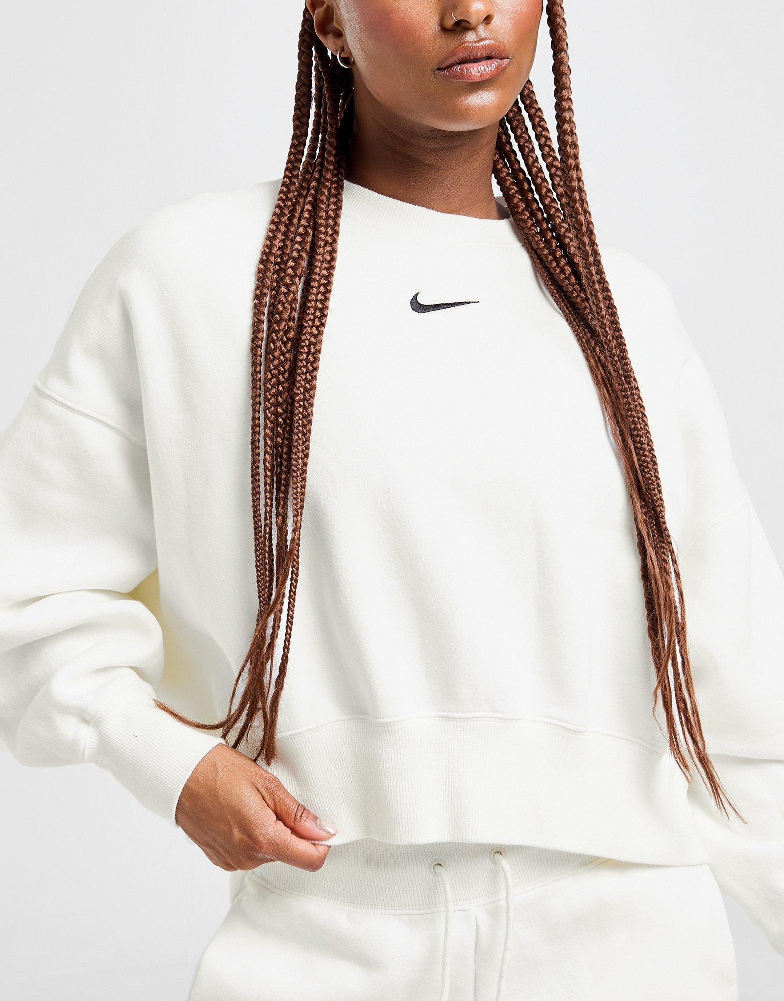 Nike Phoenix Crop Oversized Crew Sweatshirt