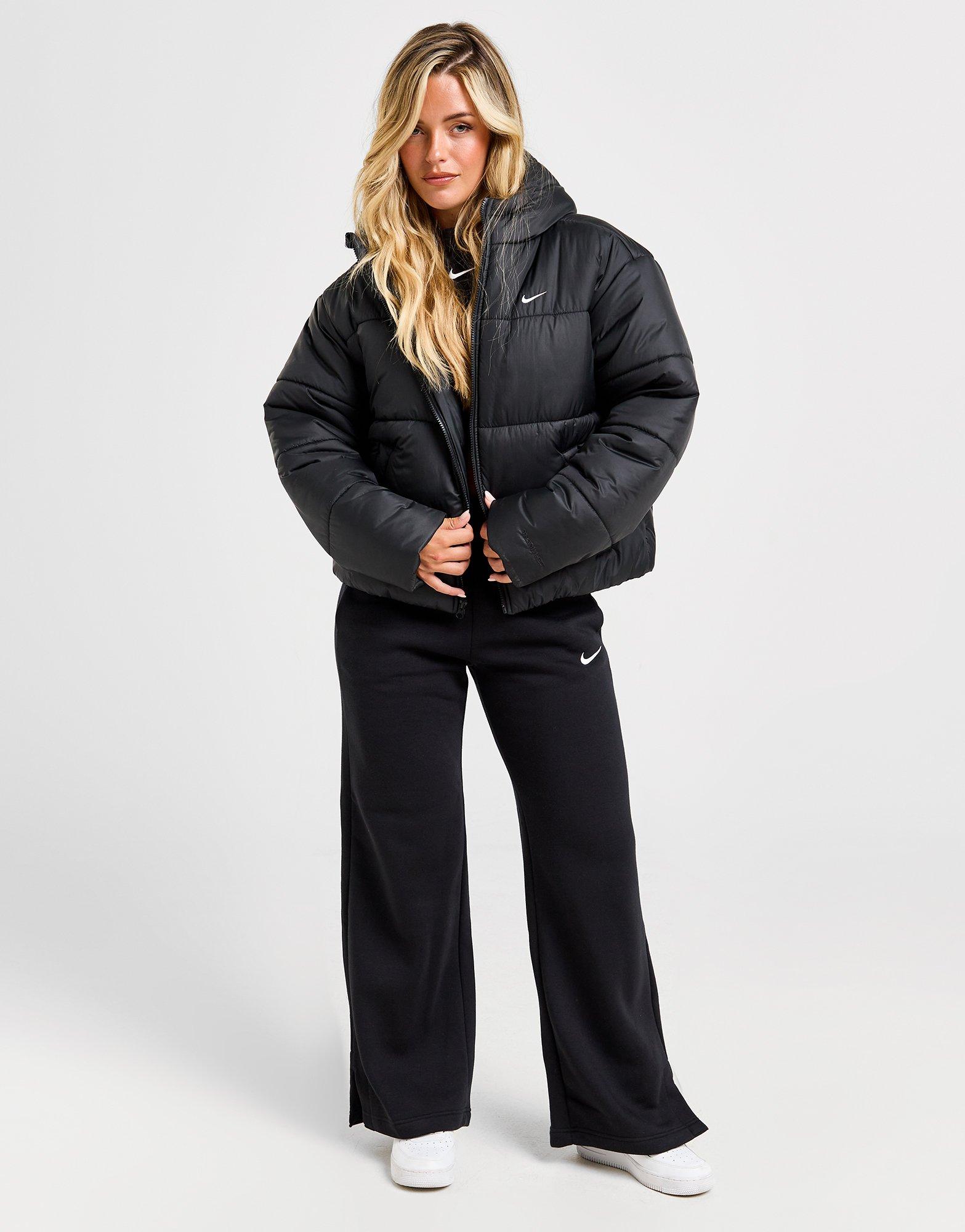 Womens nike puffer jacket with hood sale