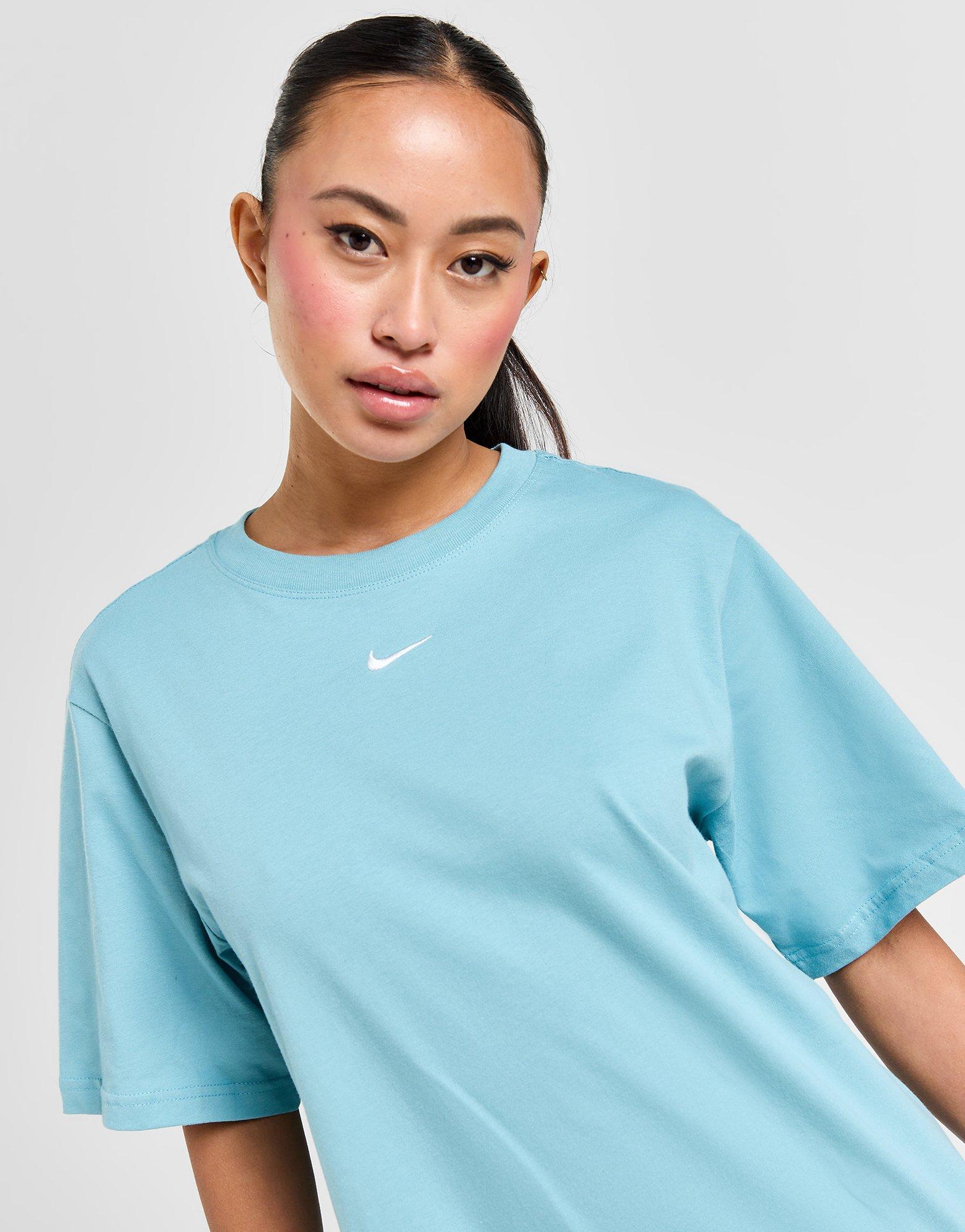 Blue Nike Essential Boyfriend TShirt JD Sports UK