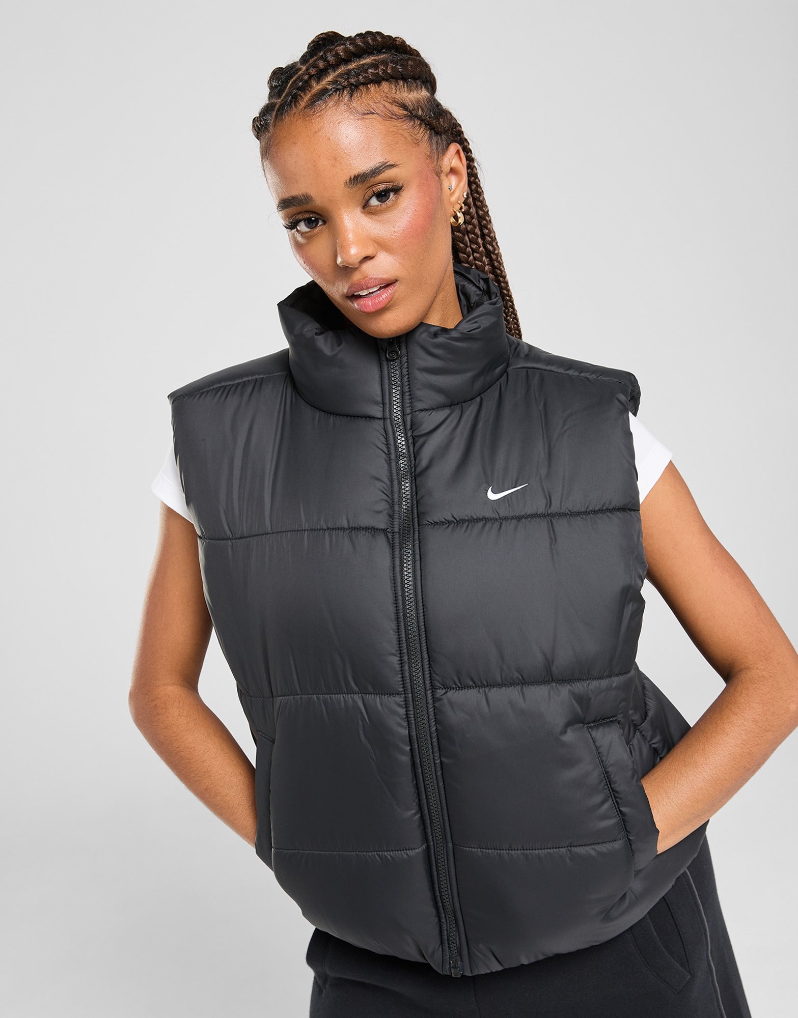 Black Nike Sportswear Synthetic Gilet JD Sports Ireland