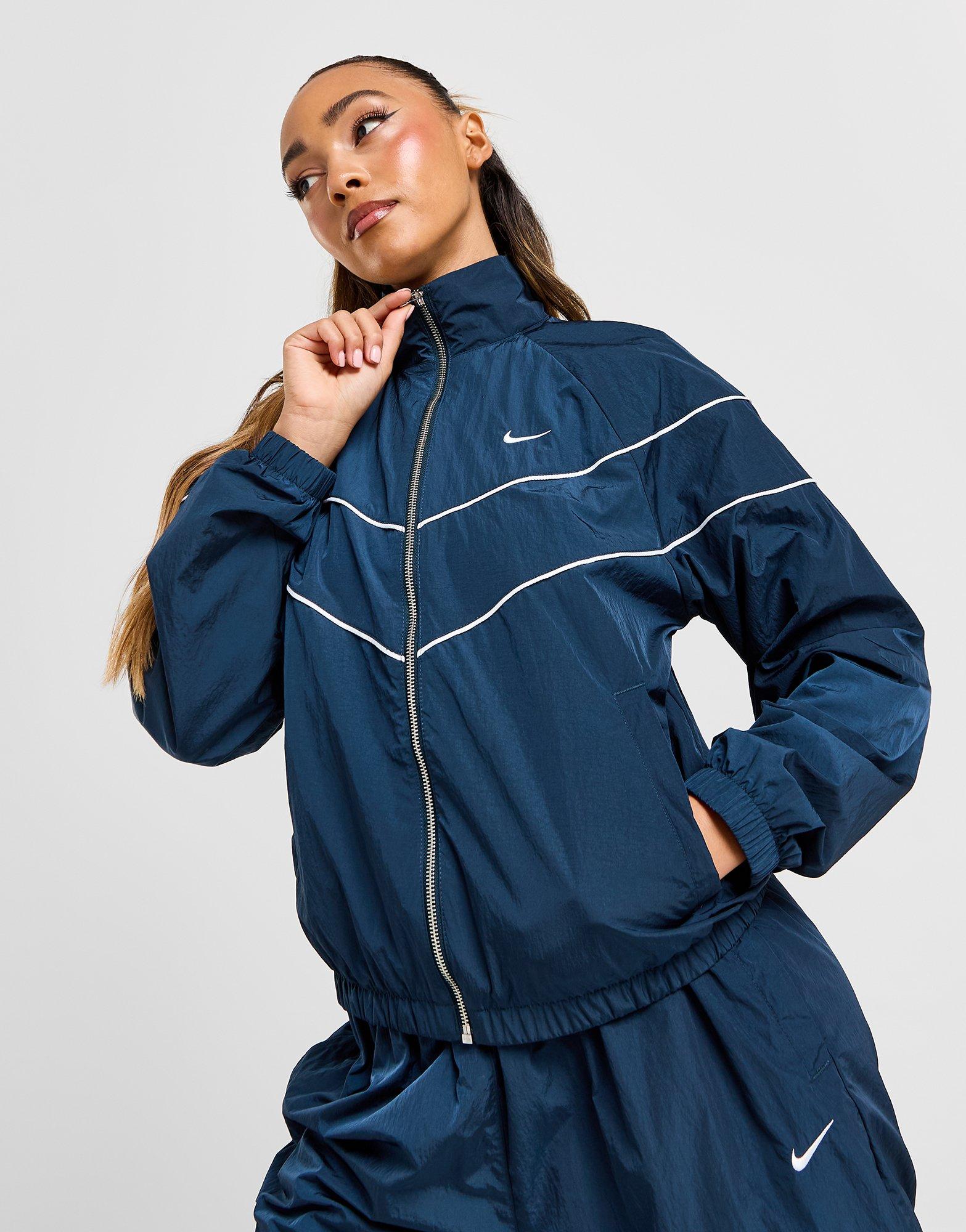 White Nike Woven Full Zip Jacket JD Sports Ireland