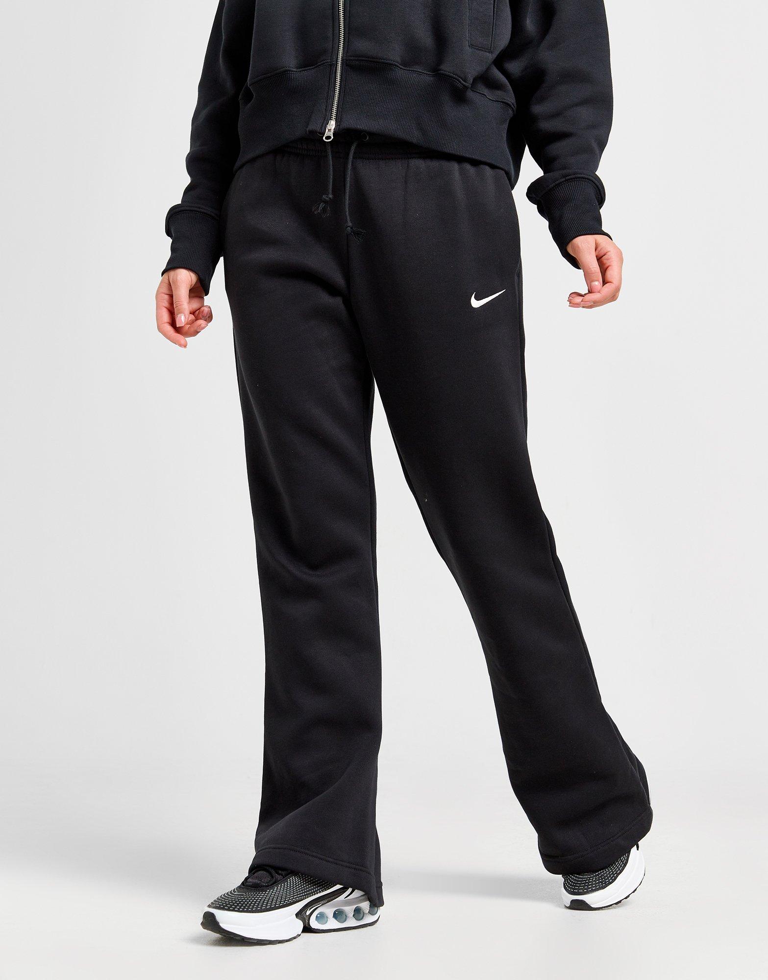 Black Nike Phoenix Fleece Flare Joggers JD Sports Ireland