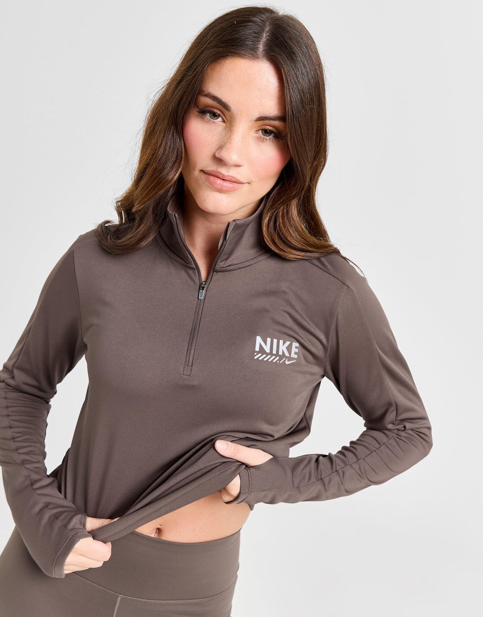 Nike Running Graphic Swoosh 1/4 Zip Top