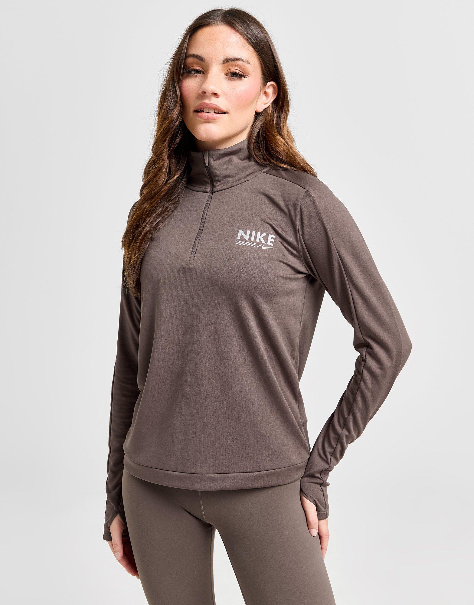 Nike Running Graphic Swoosh 1/4 Zip Top