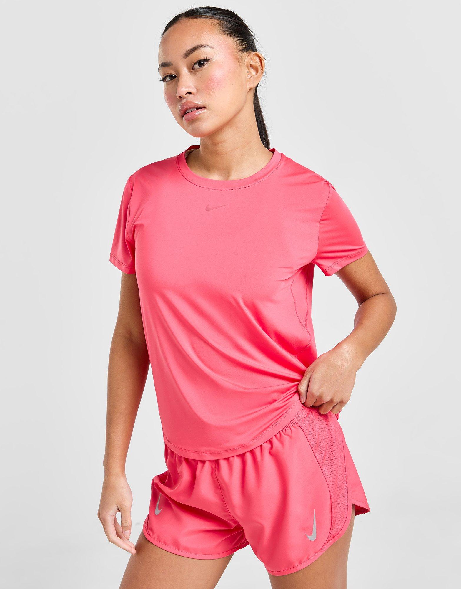 Pink nike shirt hotsell