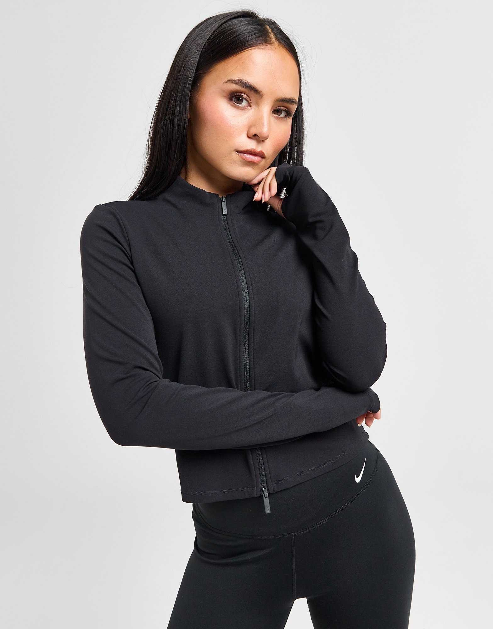 jd nike zip top