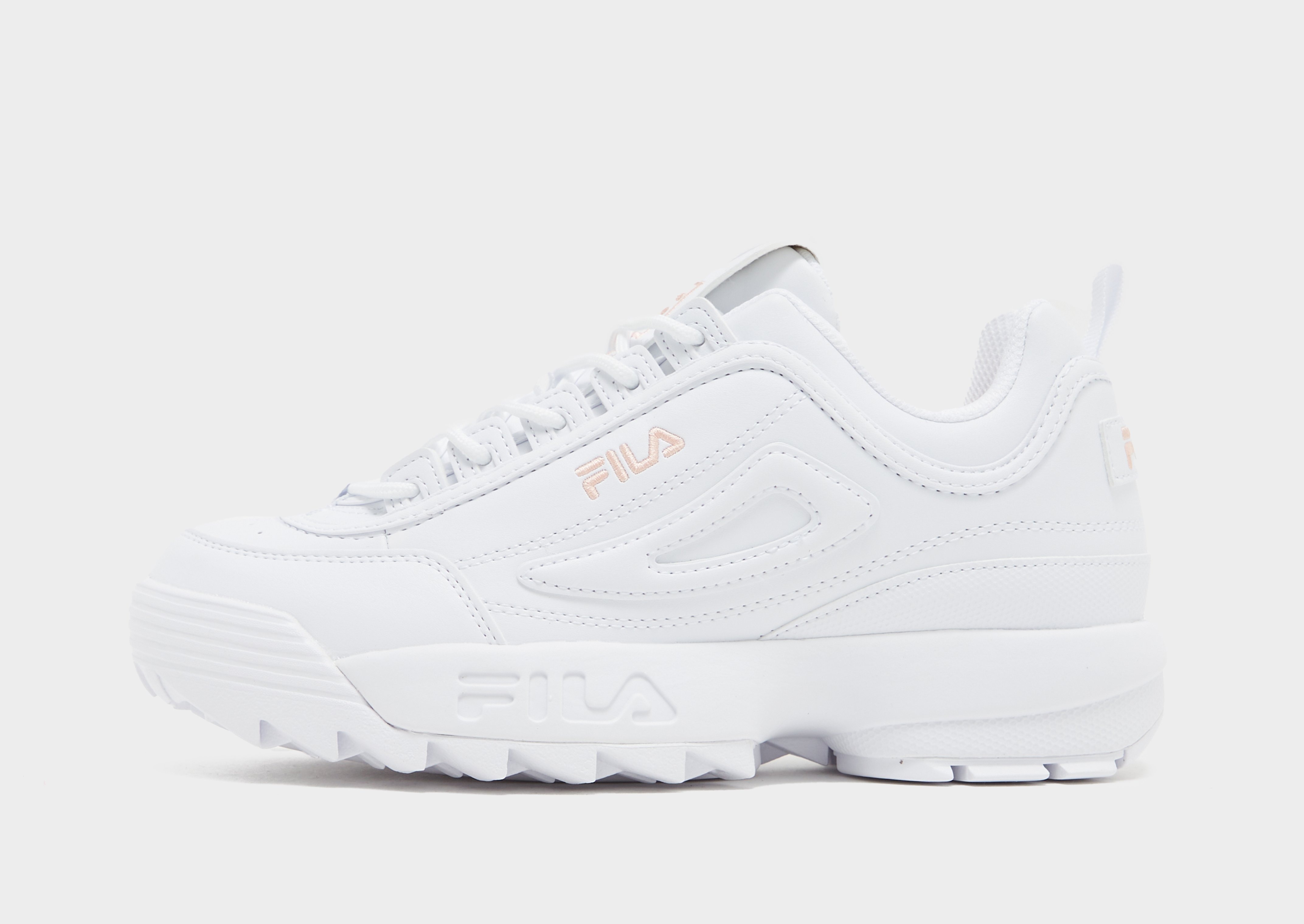 White Fila Disruptor II Junior JD Sports UK
