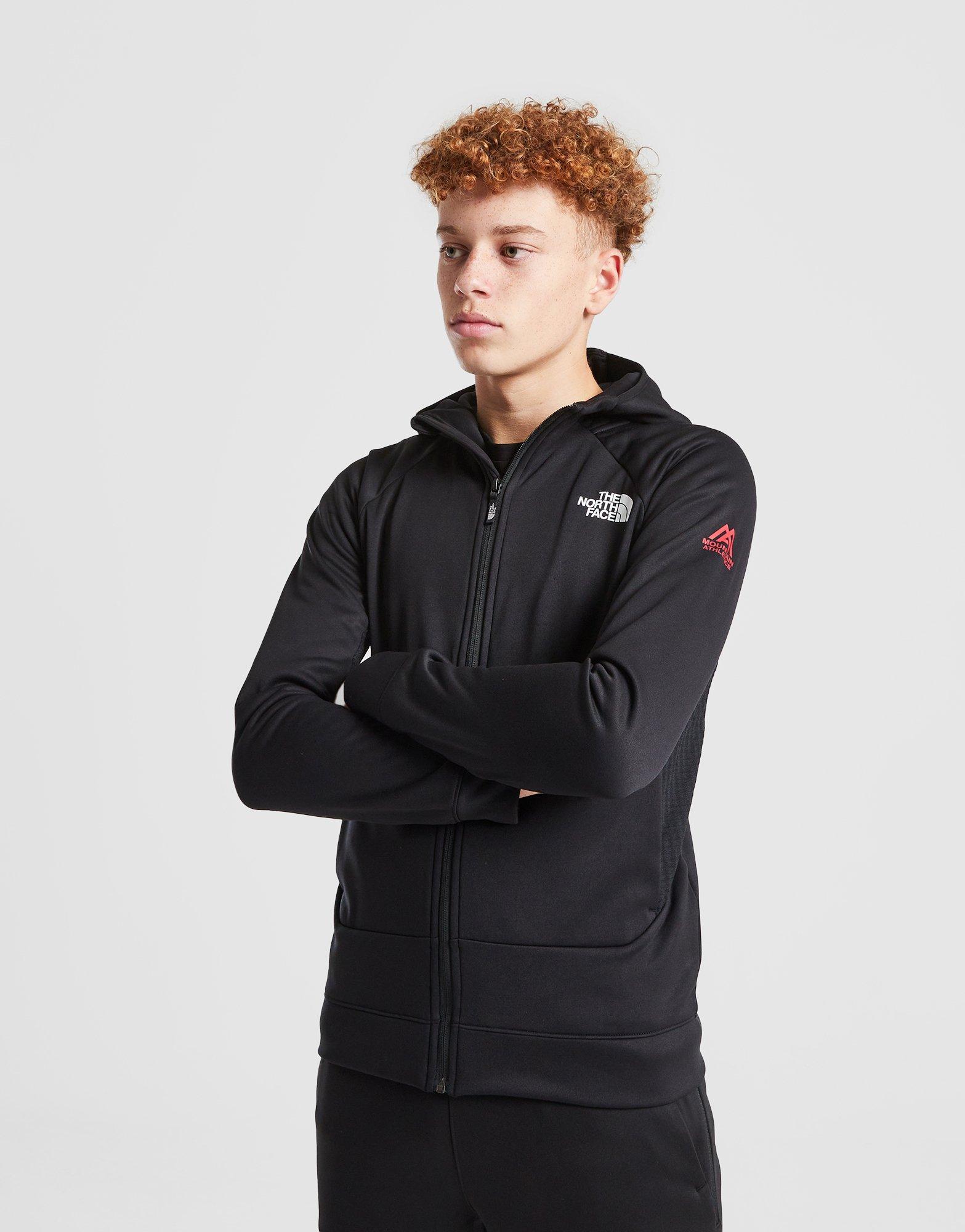 THE NORTH FACE MOUNTAIN ATHLETICS M 黒 Black The North Face Mountain Athletics Fleece Full Zip