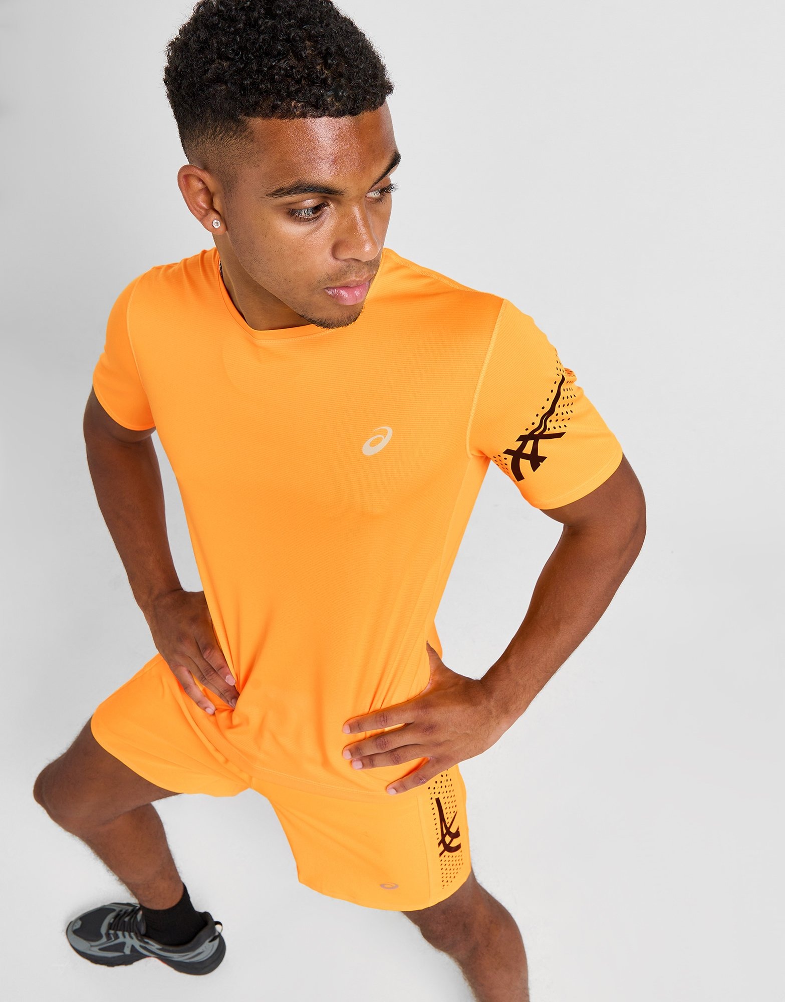 ASICS T shirt Icon Homme Orange JD Sports France