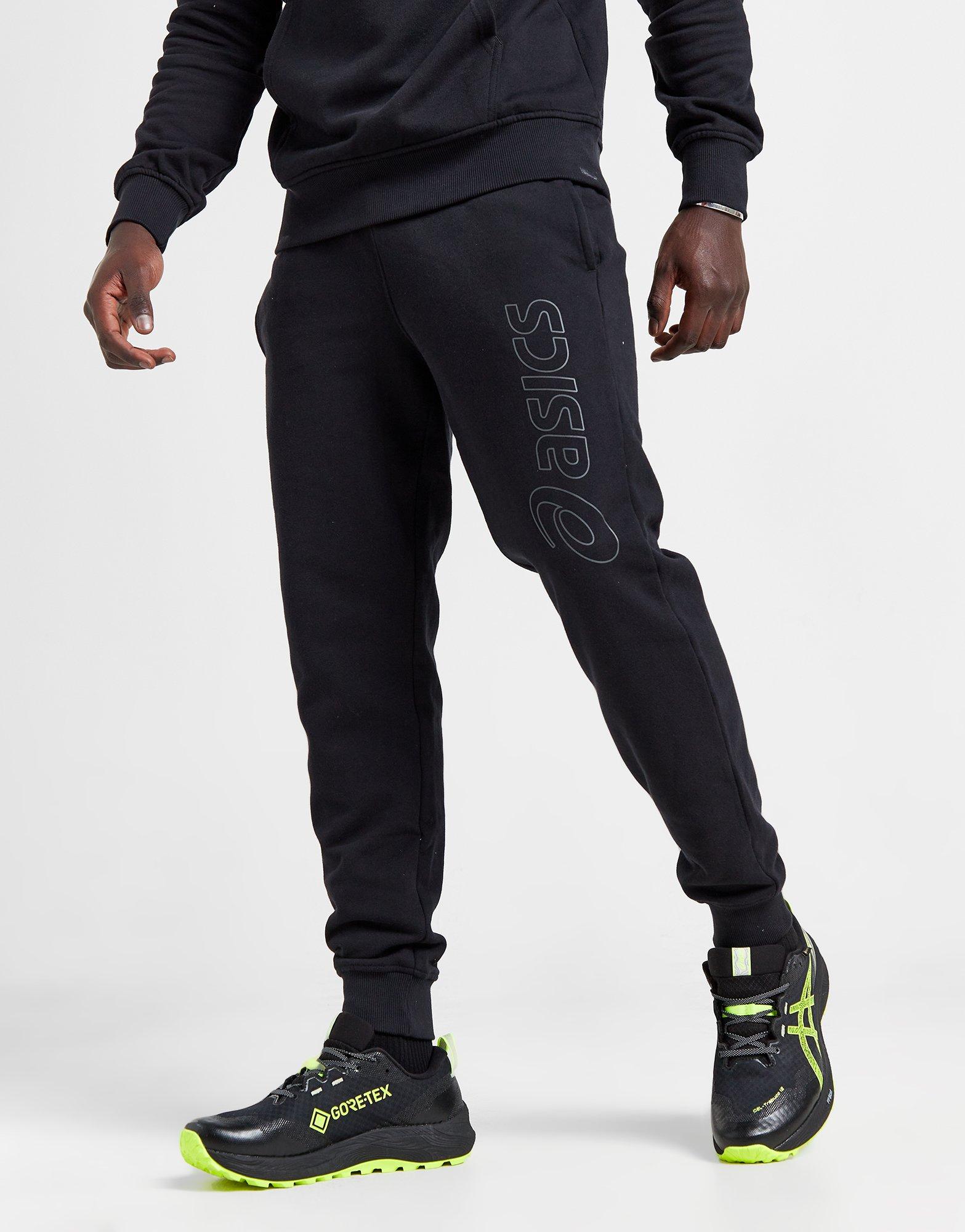 ASICS Pantaloni della Tuta Logo in Nero JD Sports