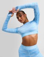 MONTIREX Top Crop Maniche Lunghe Icon Lite