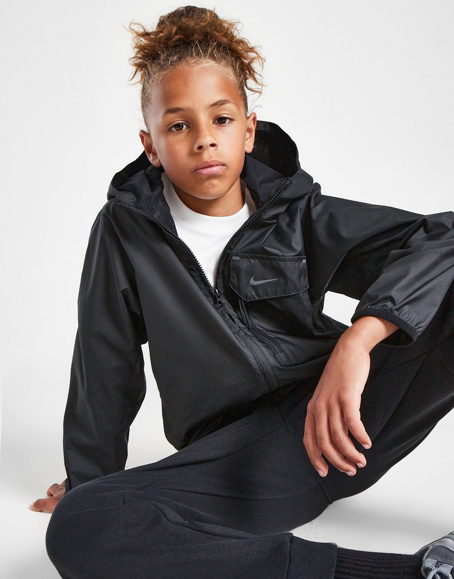 Nike City Utility Jacket Junior Schwarz JD Sports Deutschland