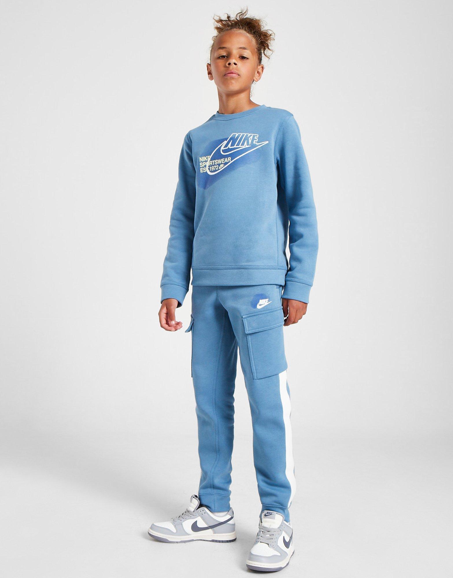 Nike Sportswear Graphic Logo Crew Sweatshirt Junior