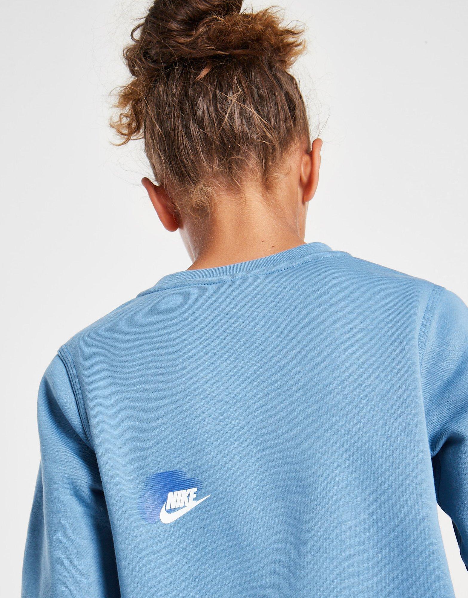 Nike Sportswear Graphic Logo Crew Sweatshirt Junior