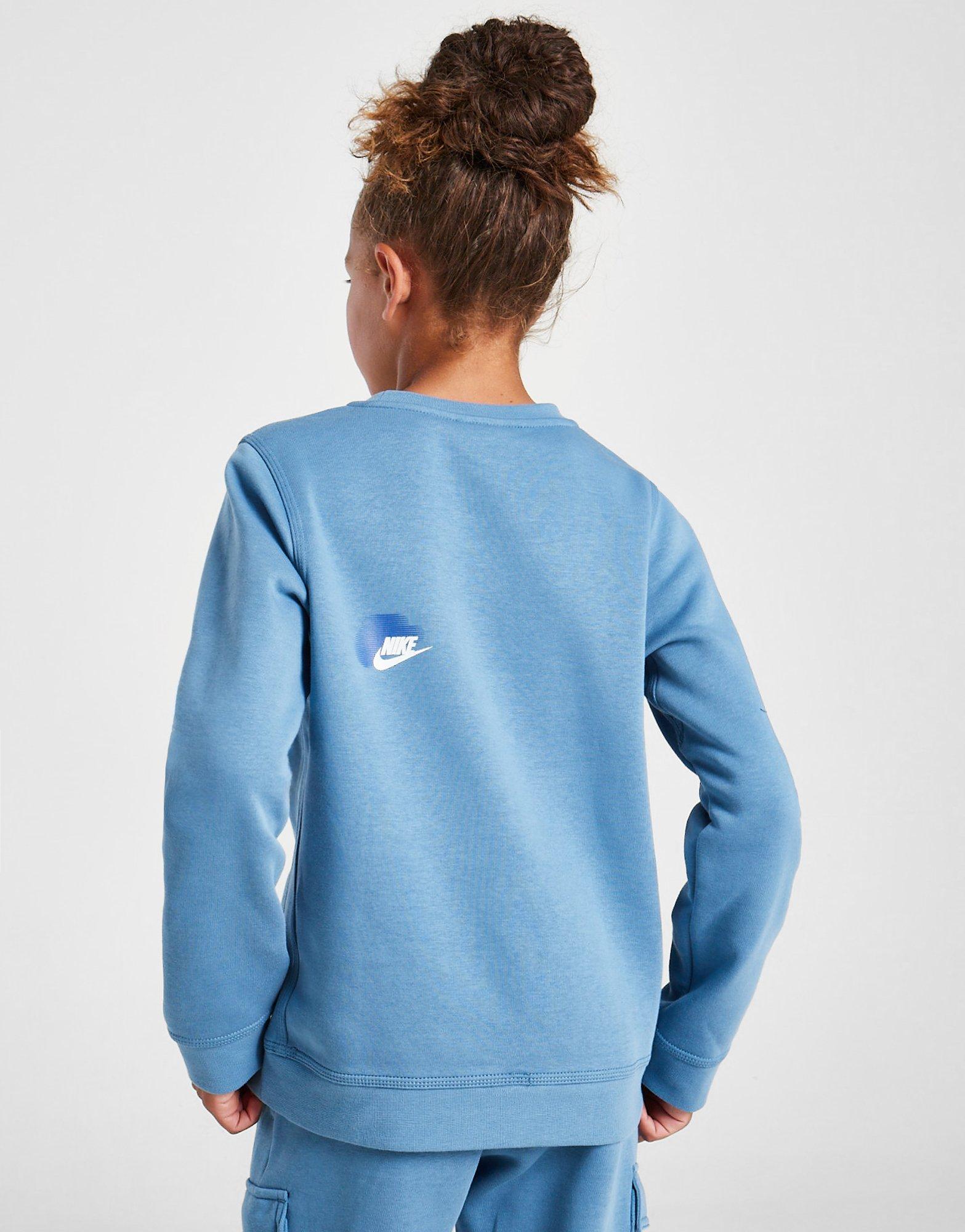 Nike Sportswear Graphic Logo Crew Sweatshirt Junior