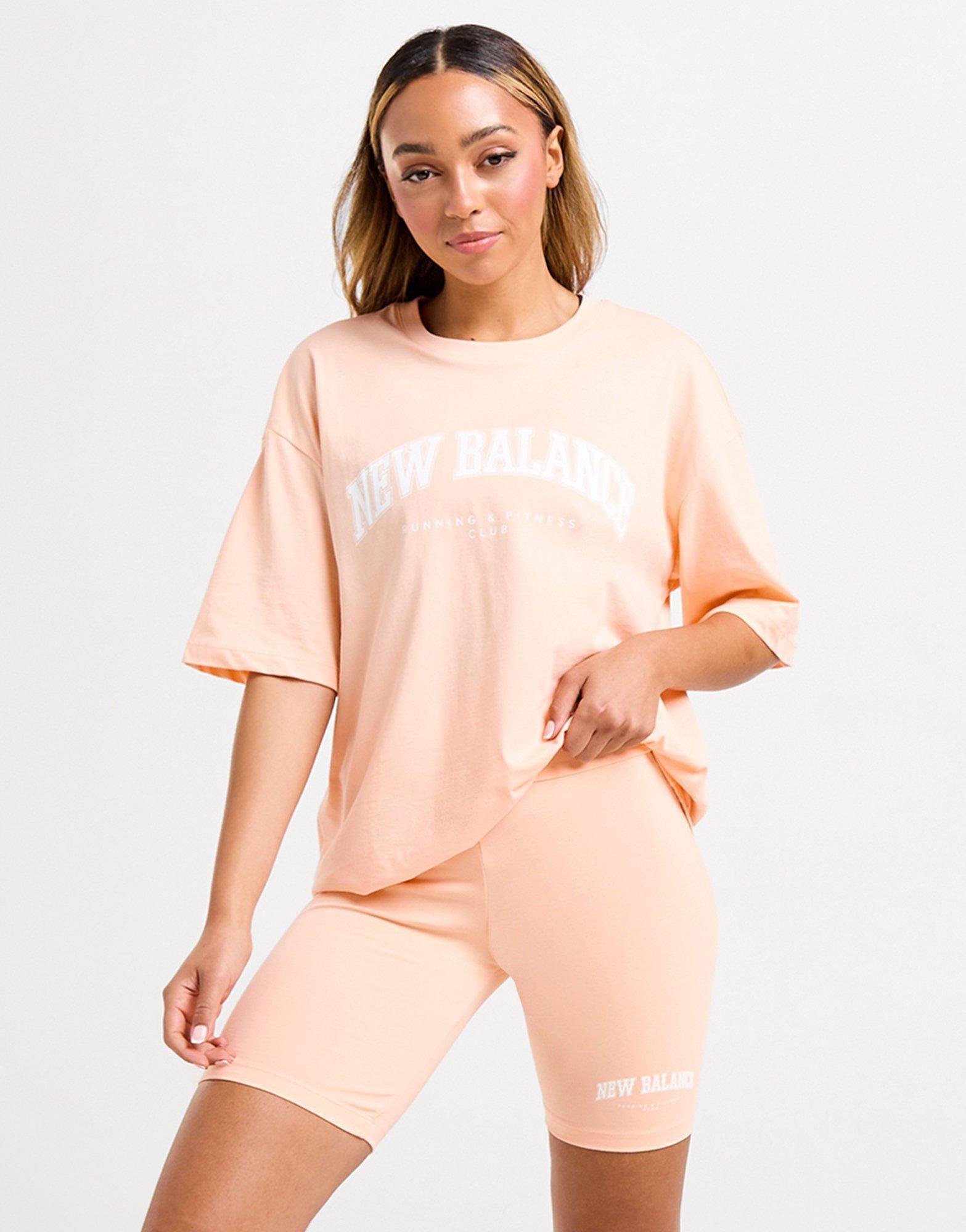 pink new balance t shirt