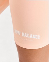 New Balance Pantalón de ciclista Corto Logo