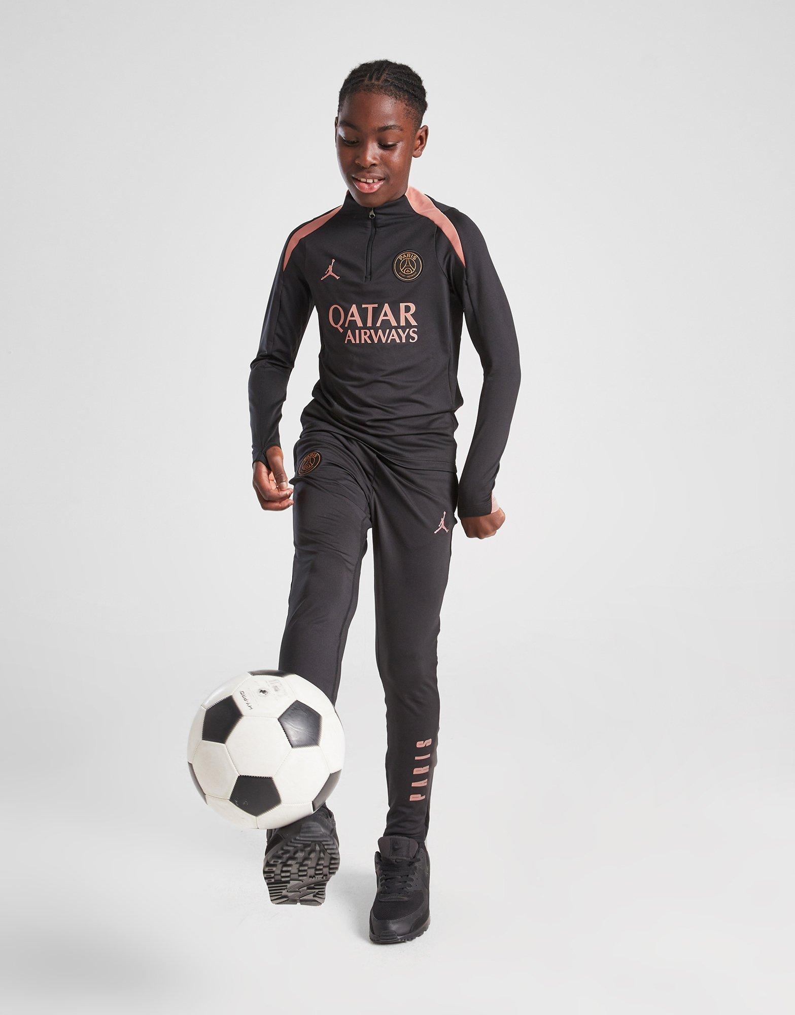 Black Jordan Paris Saint Germain Strike Track Pants Junior Black Jordan Paris Saint Germain Strike Track Pants Junior