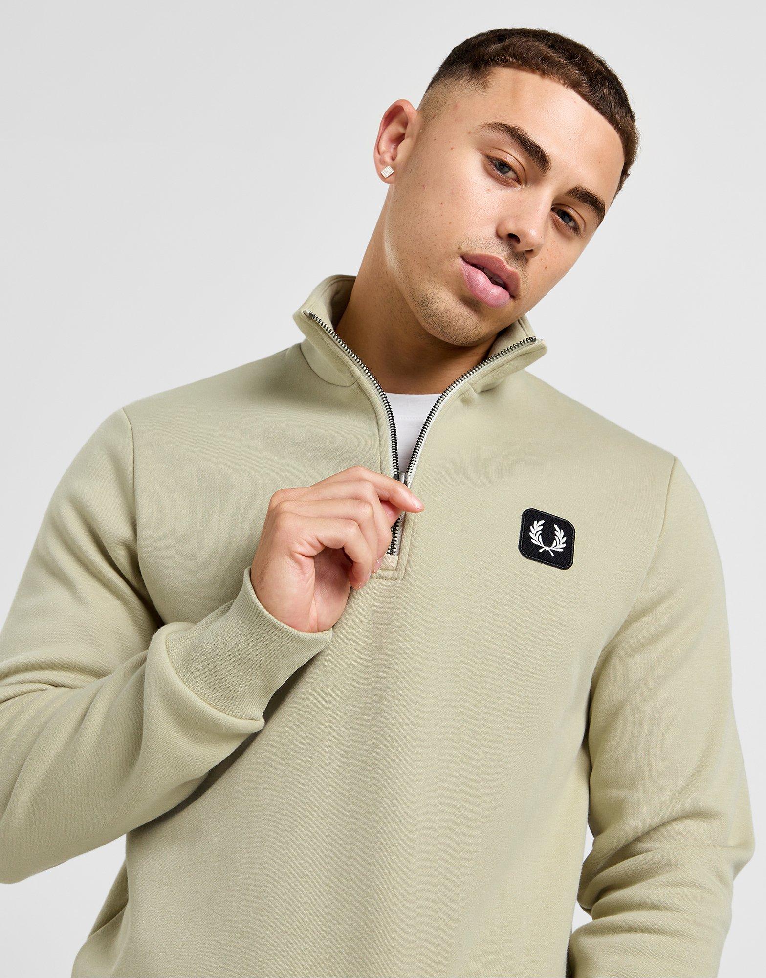 Fred Perry Badge 1/2 Zip Sweatshirt