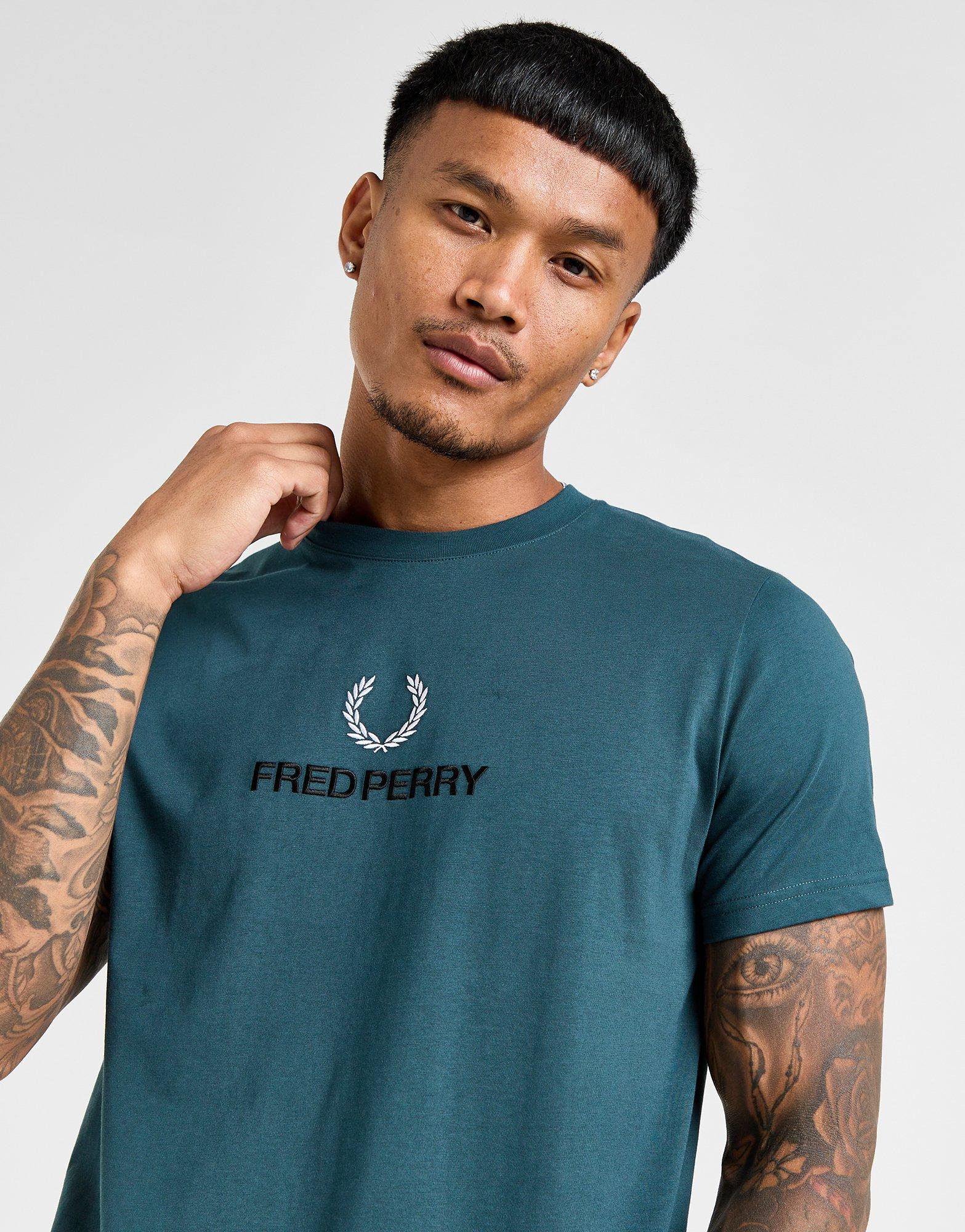 Fred perry global branded sweatshirt 2025