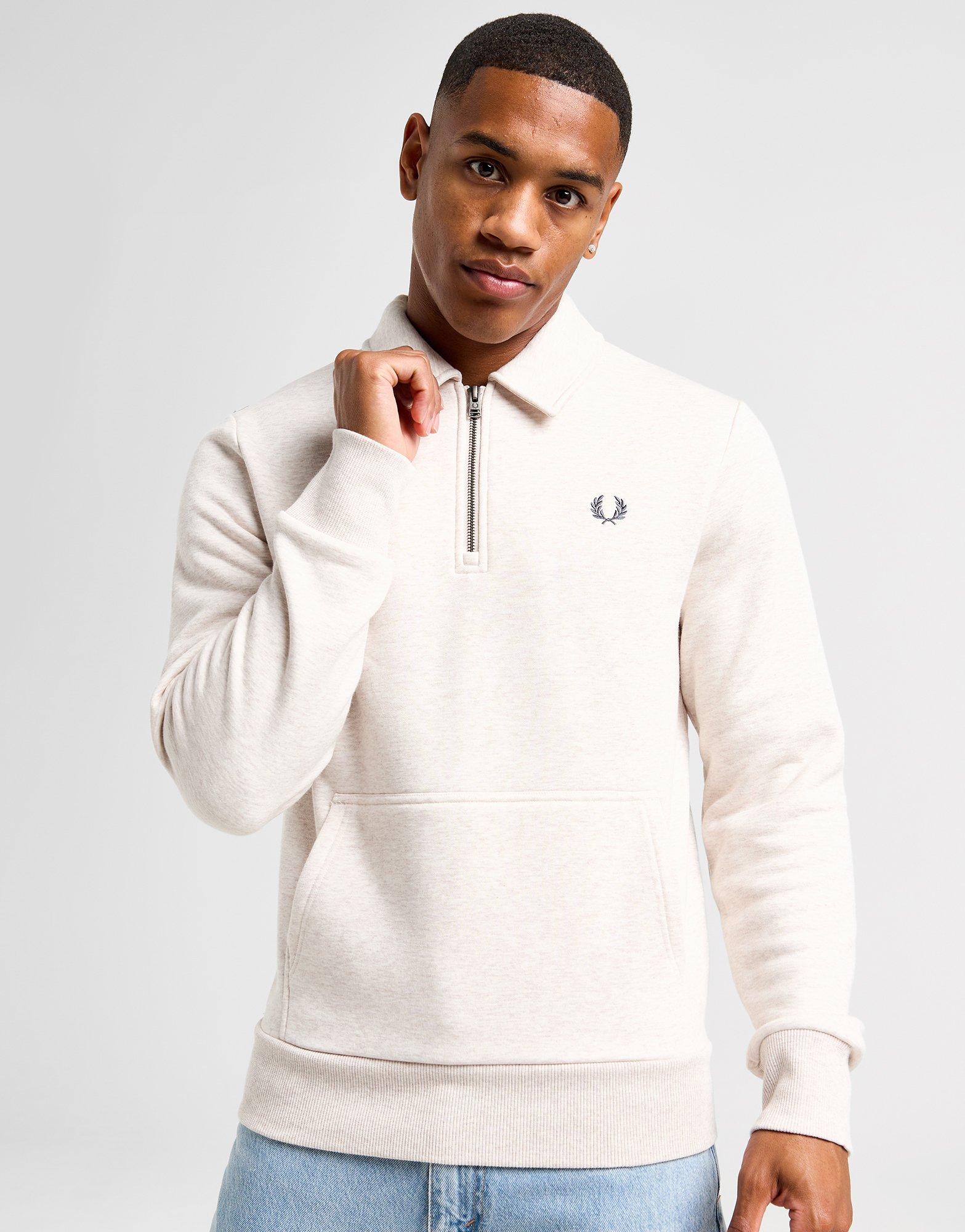 Fred Perry 1/2 Zip Fleece Polo Sweatshirt