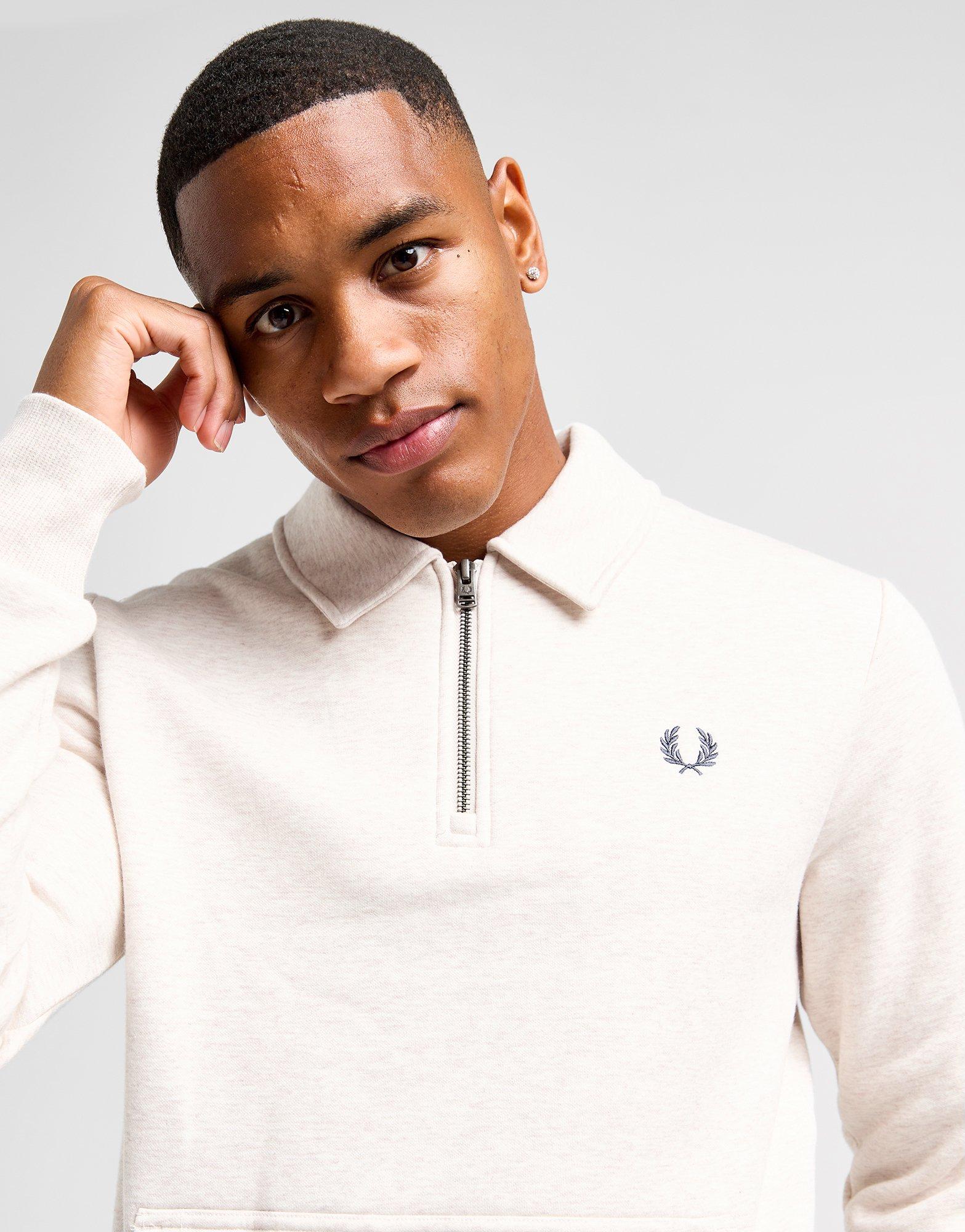 Fred Perry 1/2 Zip Fleece Polo Sweatshirt