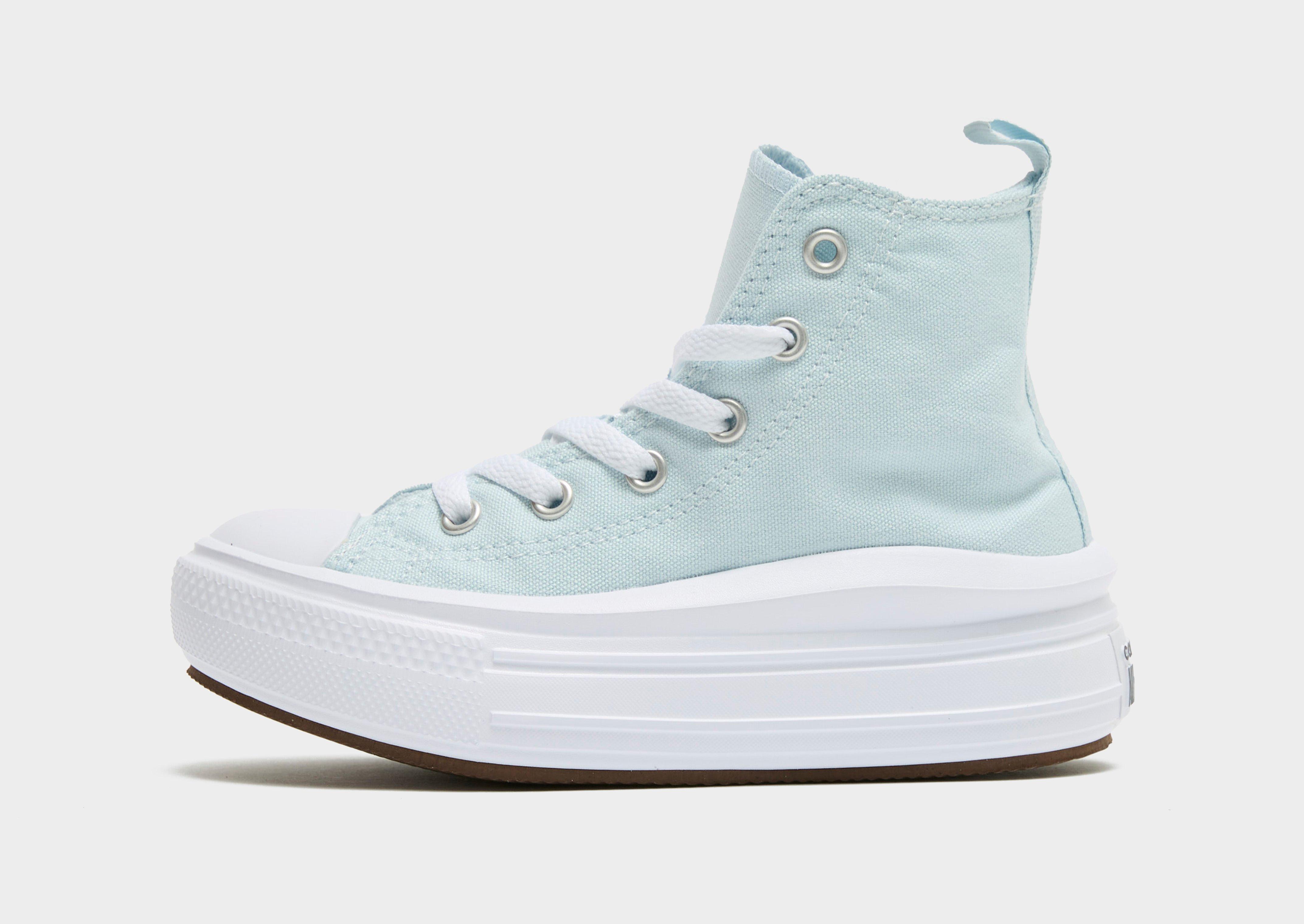 Converse Chuck Taylor All Star Move High Enfant Bleu JD Sports France