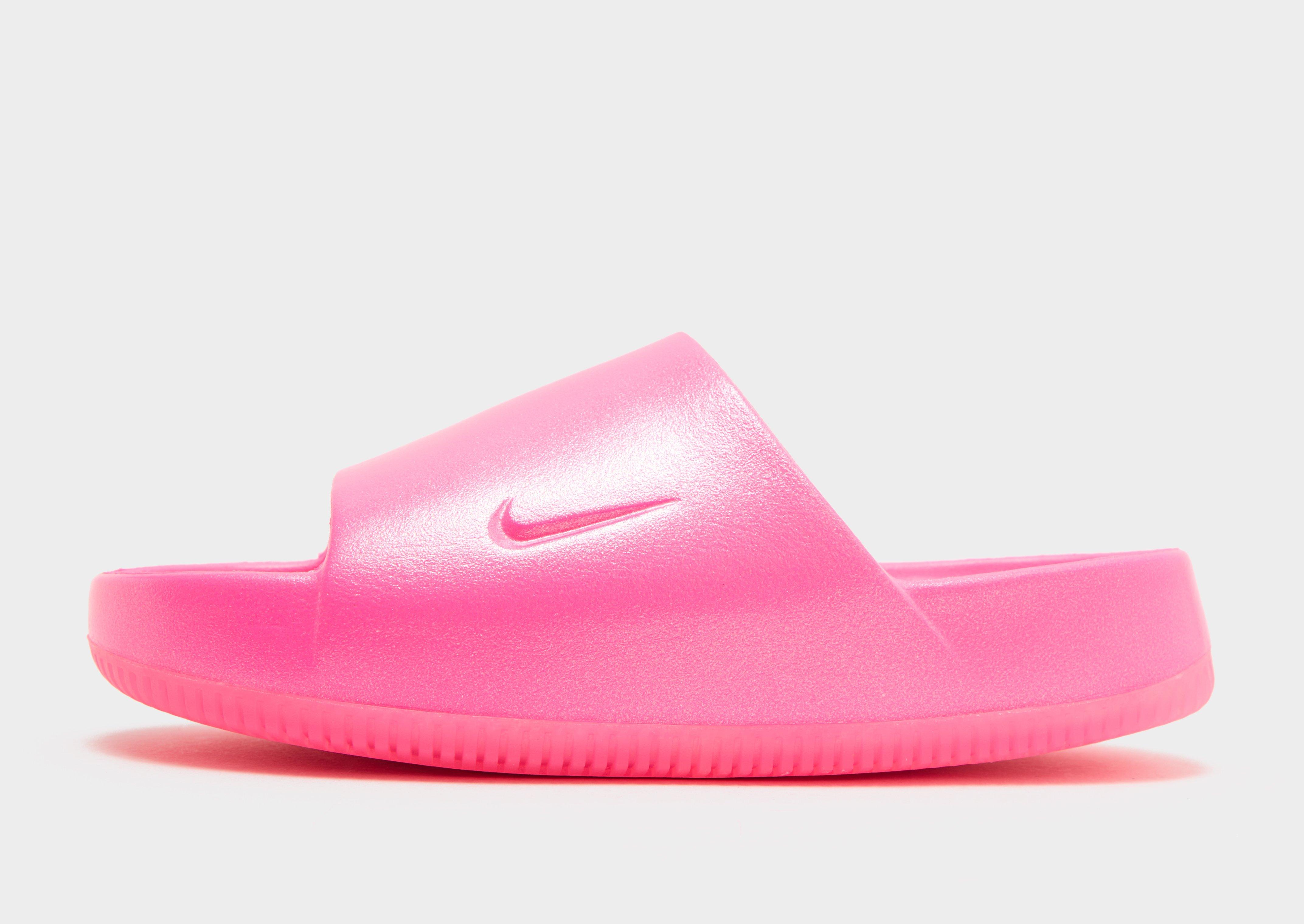 Pink Nike Calm Slide Women s JD Sports UK